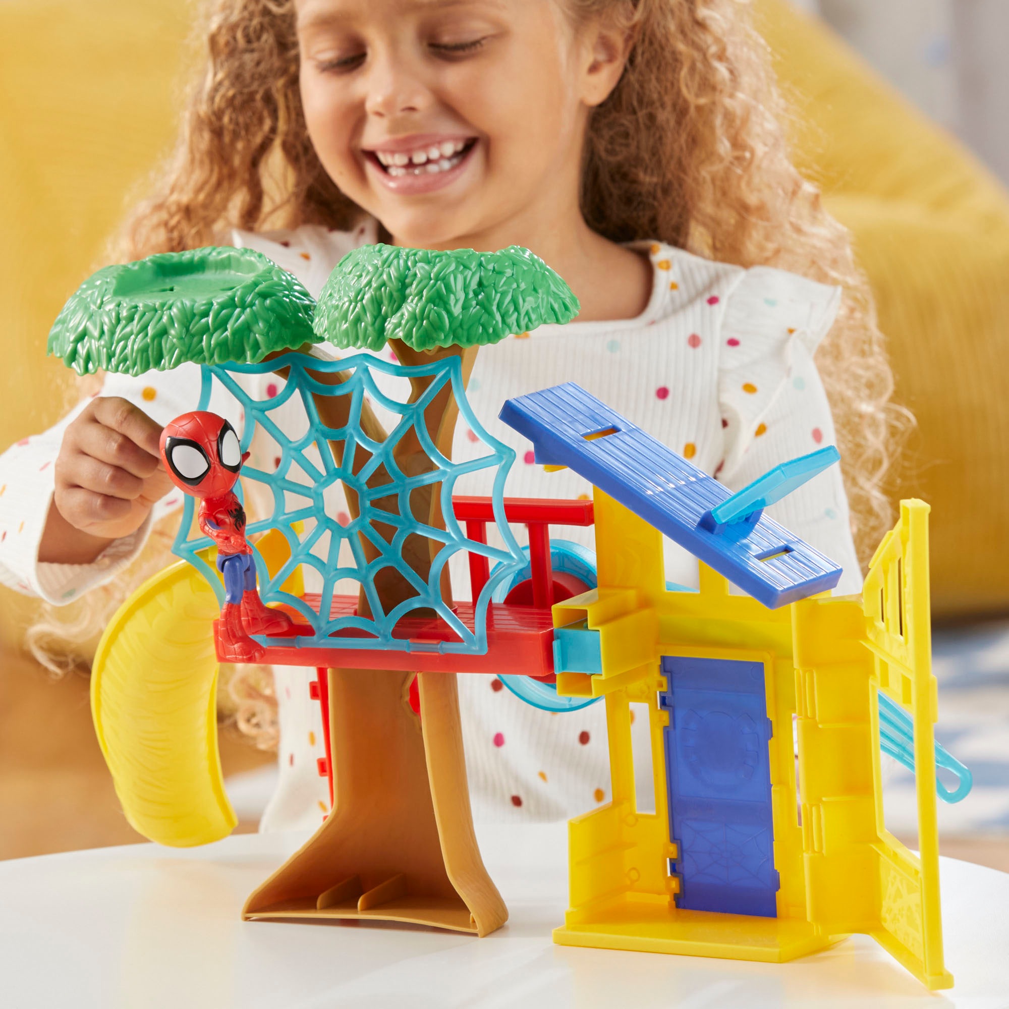 Hasbro Spielwelt »Marvel Spidey und seine Super-Freunde, Spideys Spielplatz«
