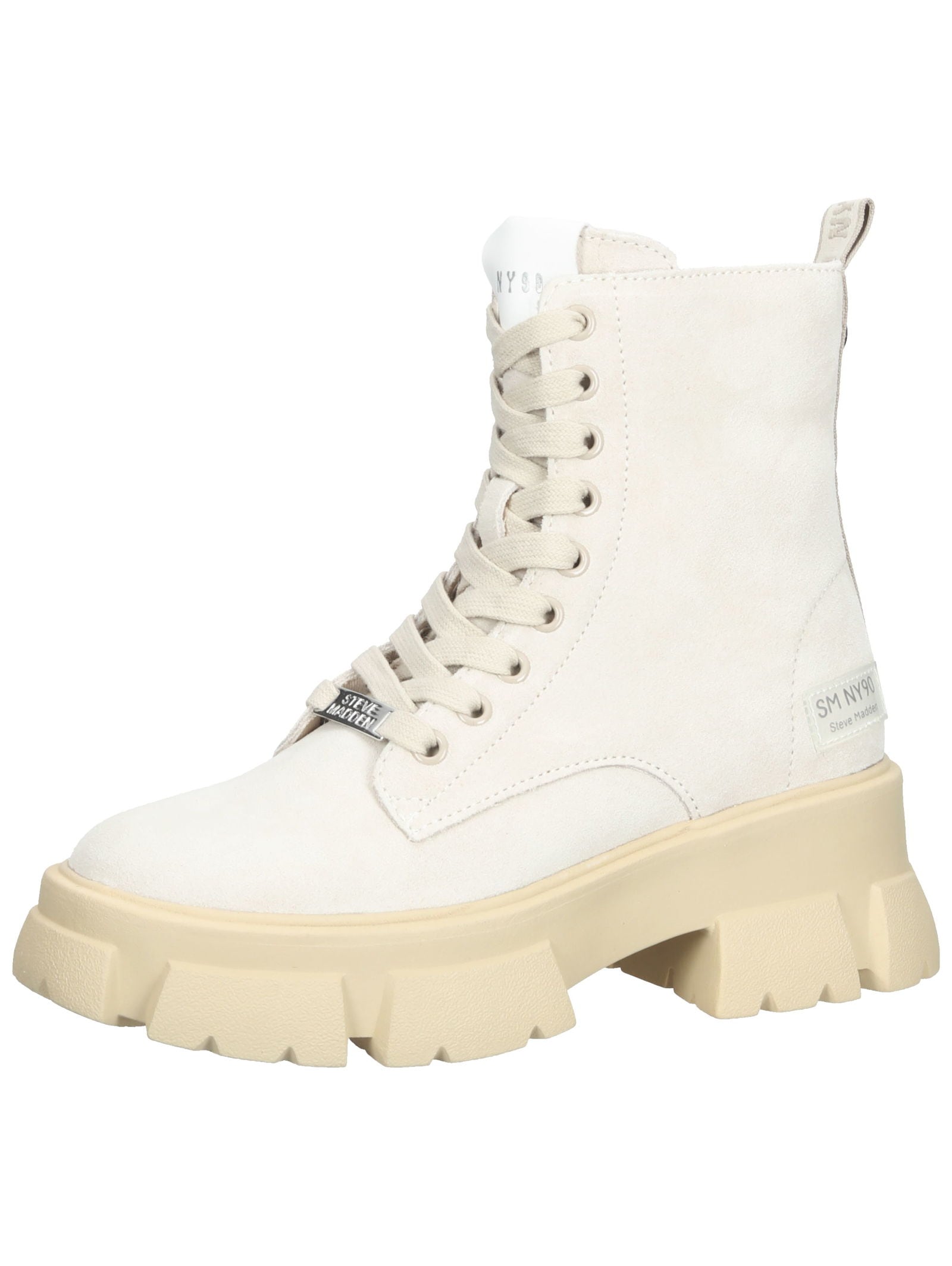 STEVE MADDEN Schnürstiefelette "STEVE MADDEN Stiefelette Veloursleder" günstig online kaufen