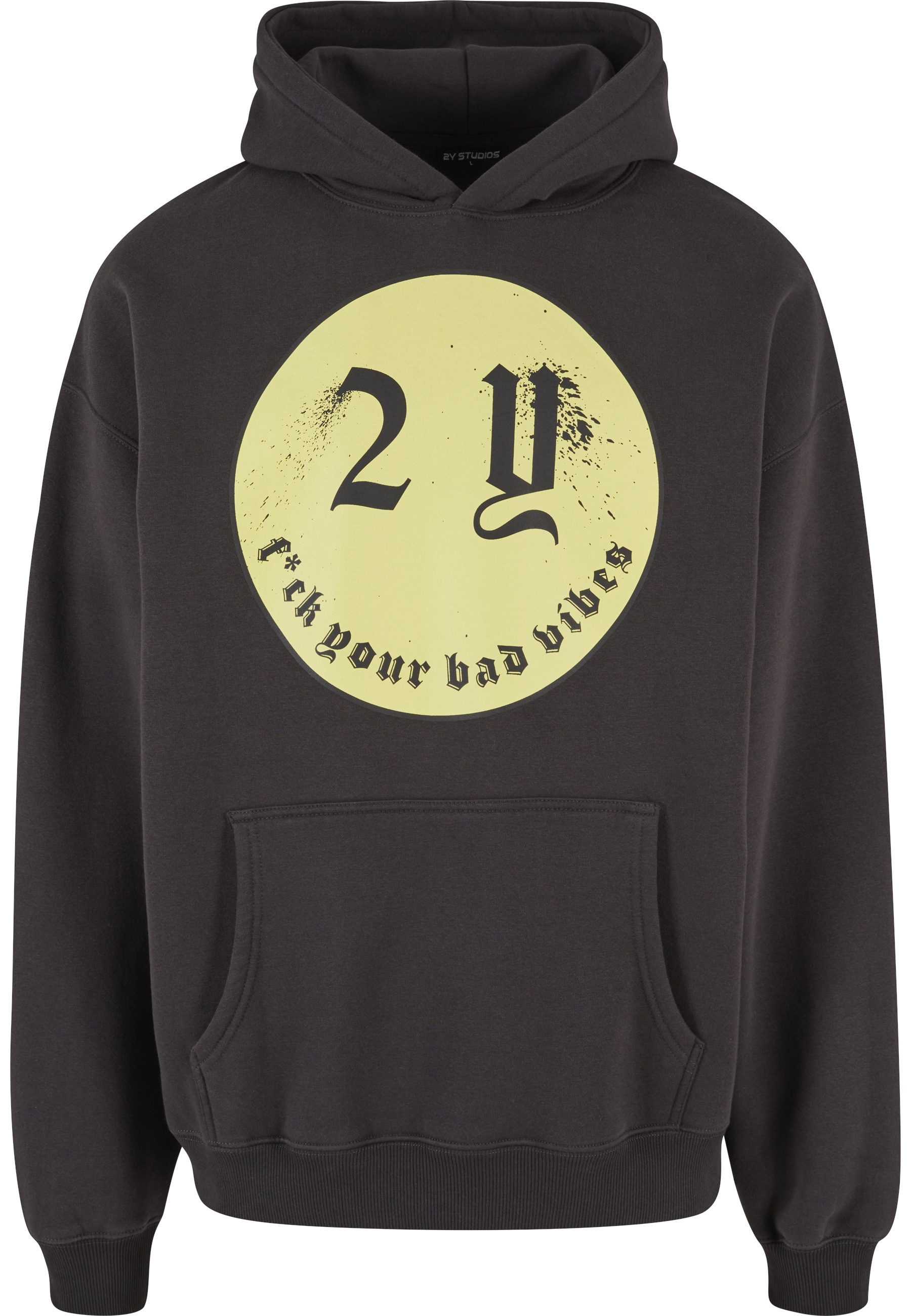 2Y Studios Kapuzenpullover "2Y Studios Herren Smiley Oversize Hoodie" 1 Stk günstig online kaufen