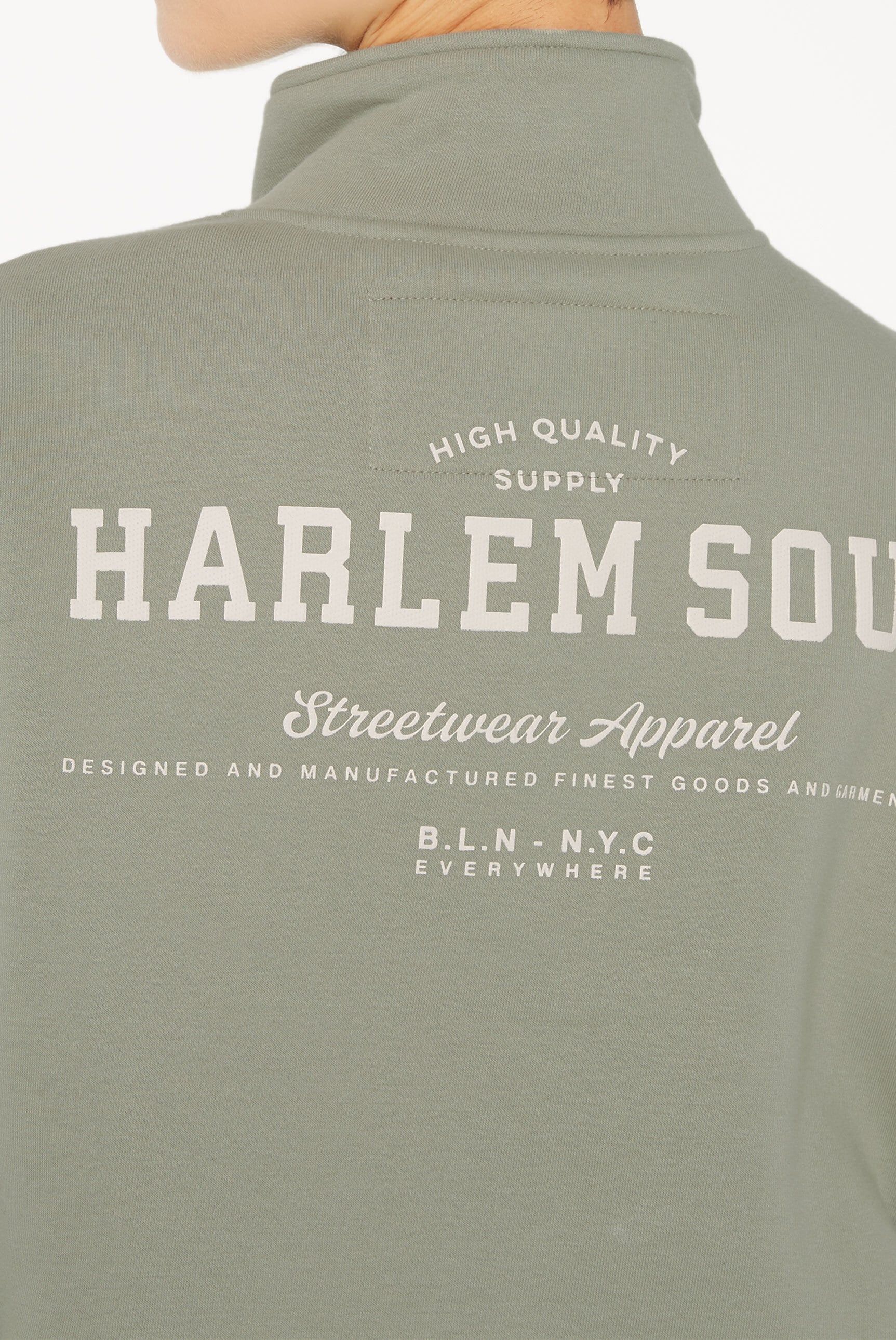 Harlem Soul Sweater, mit überschnittenen Schultern