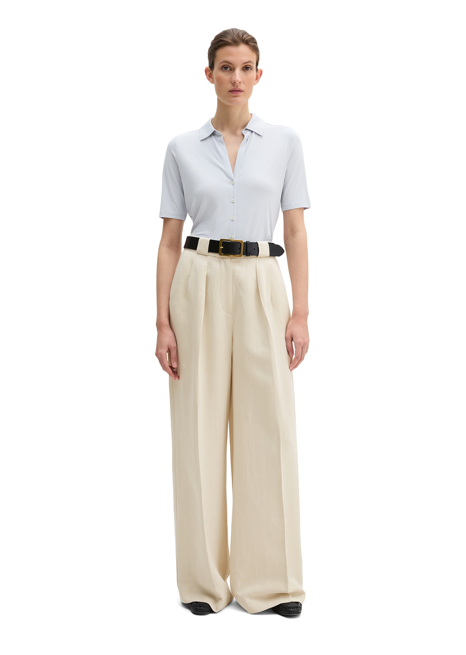 Marc O'Polo Kurzarmshirt »aus LENZING™ ECOVERO™«