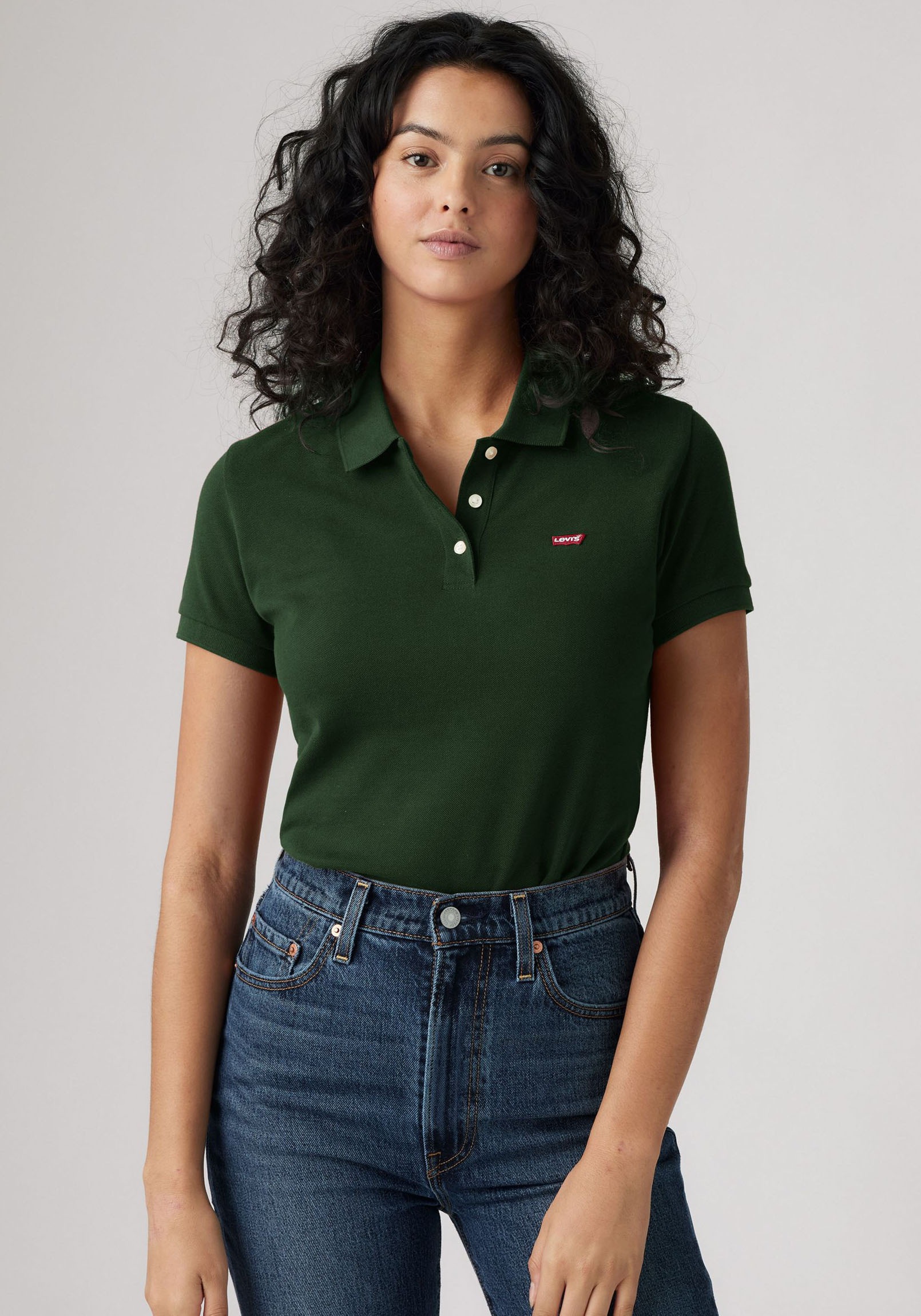 Levis Poloshirt "LEVIS HM POLO" Piqué aus elastischer Baumwollmischung günstig online kaufen