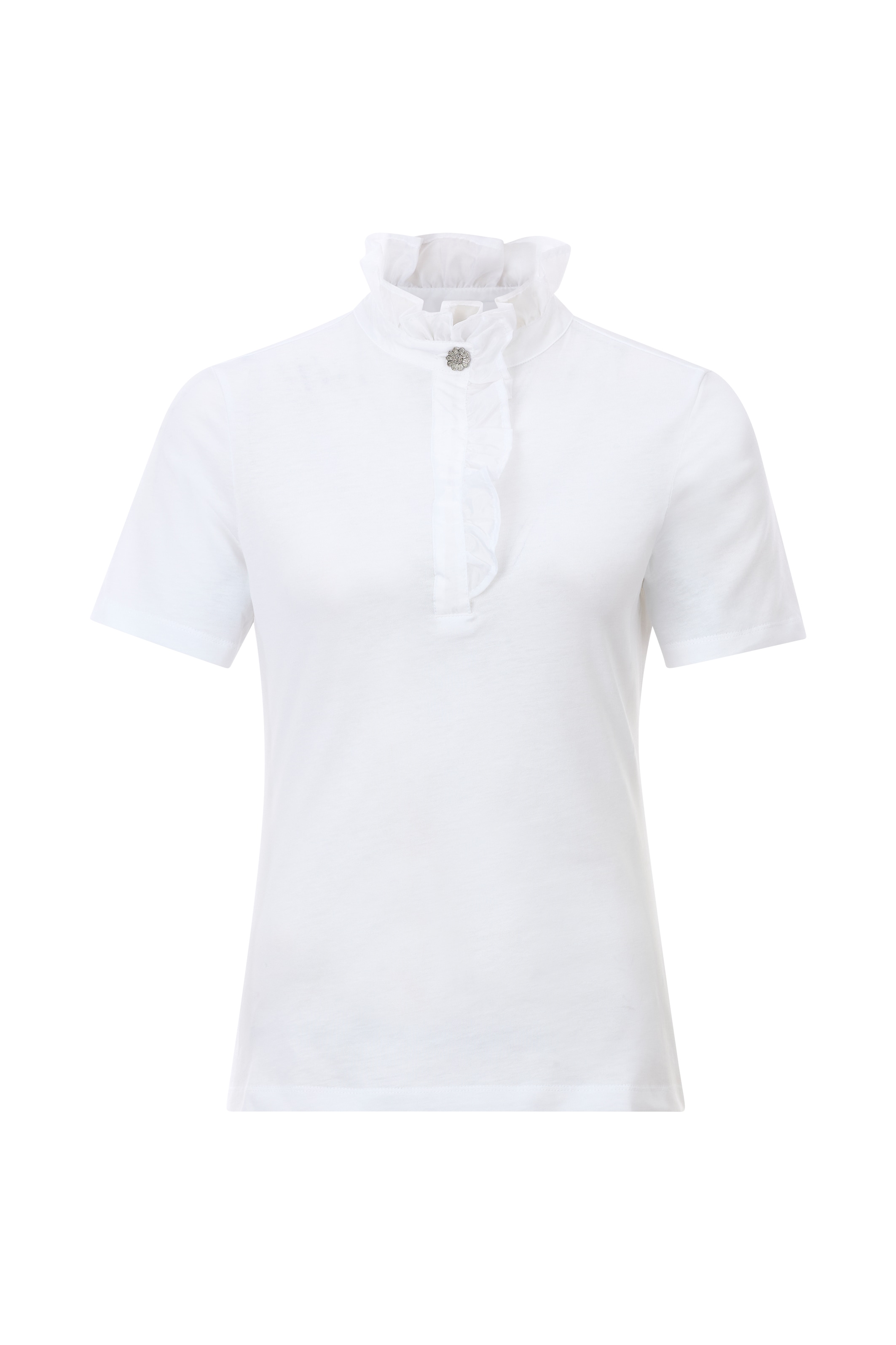 RICHROYAL Blusenshirt, Mit gerüschtem Kragen