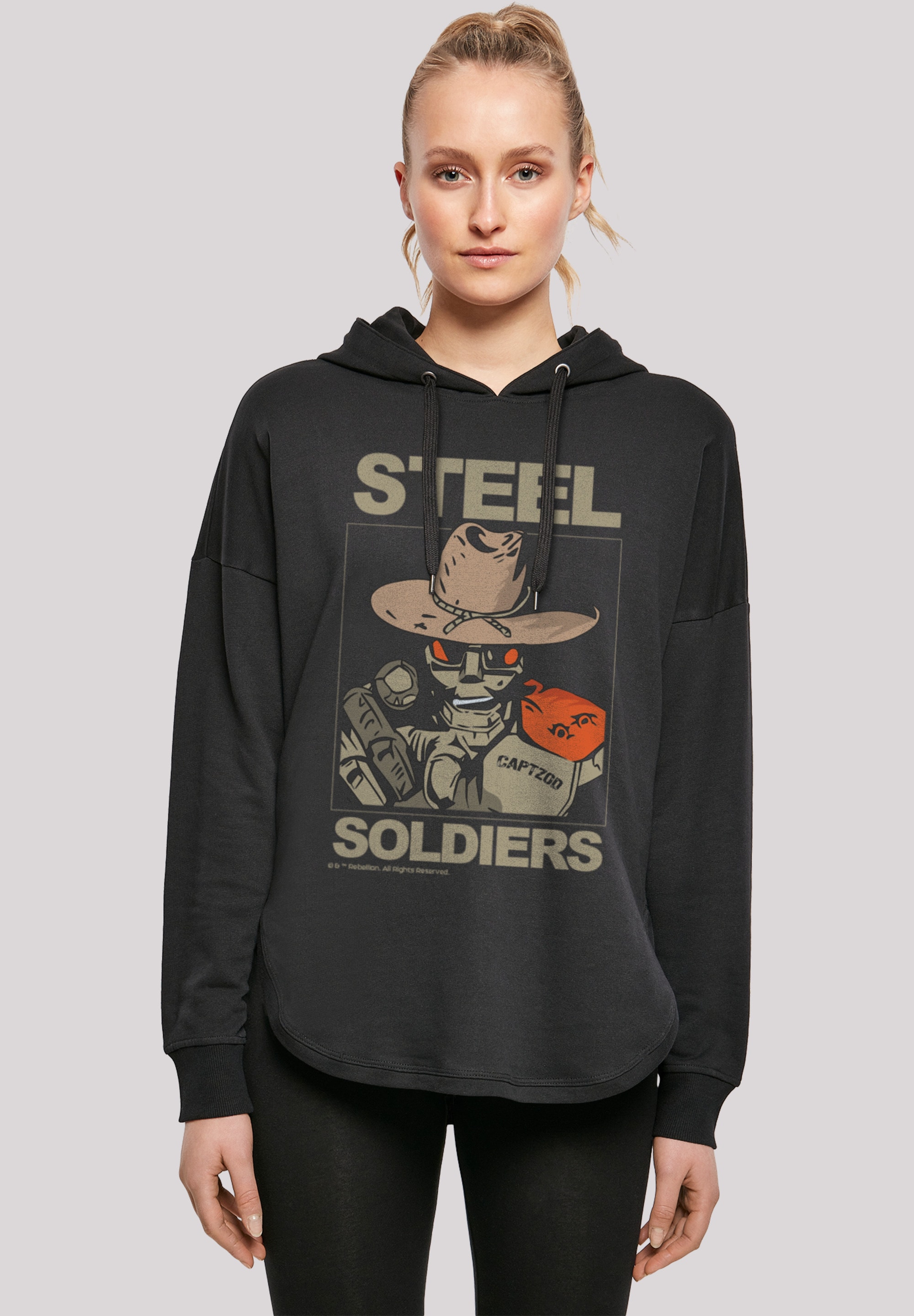 F4NT4STIC Kapuzenpullover "Retro Gaming STEEL SOLDIERS", Print günstig online kaufen