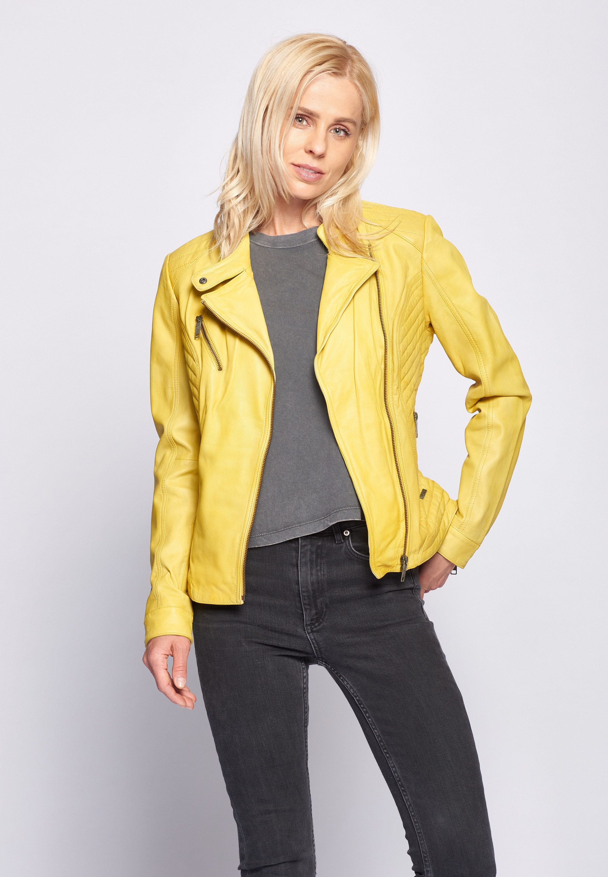 Maze Lederjacke »Sally« online bestellen | BAUR