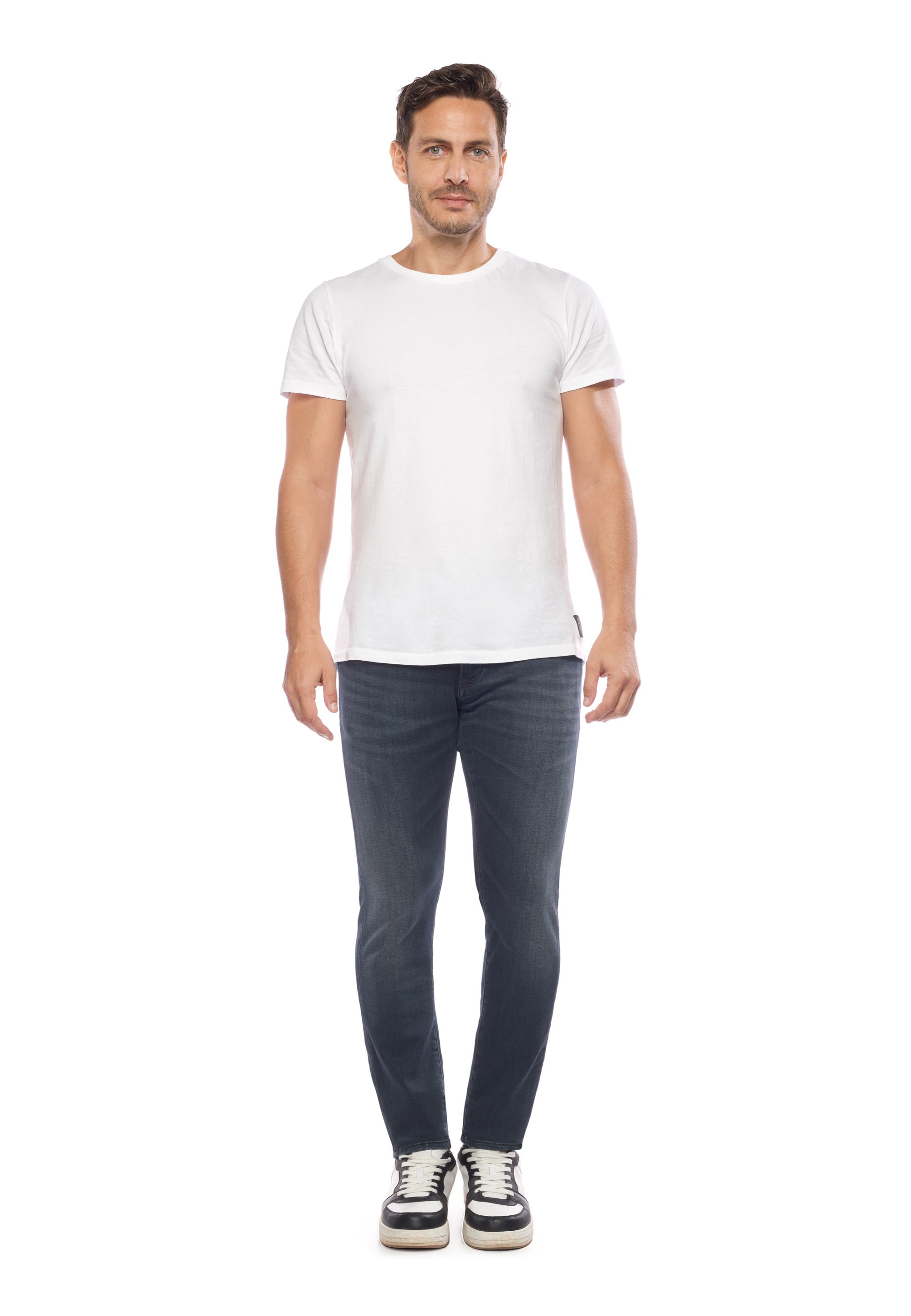 Le Temps Des Cerises Slim-fit-Jeans, mit dezenter Waschung