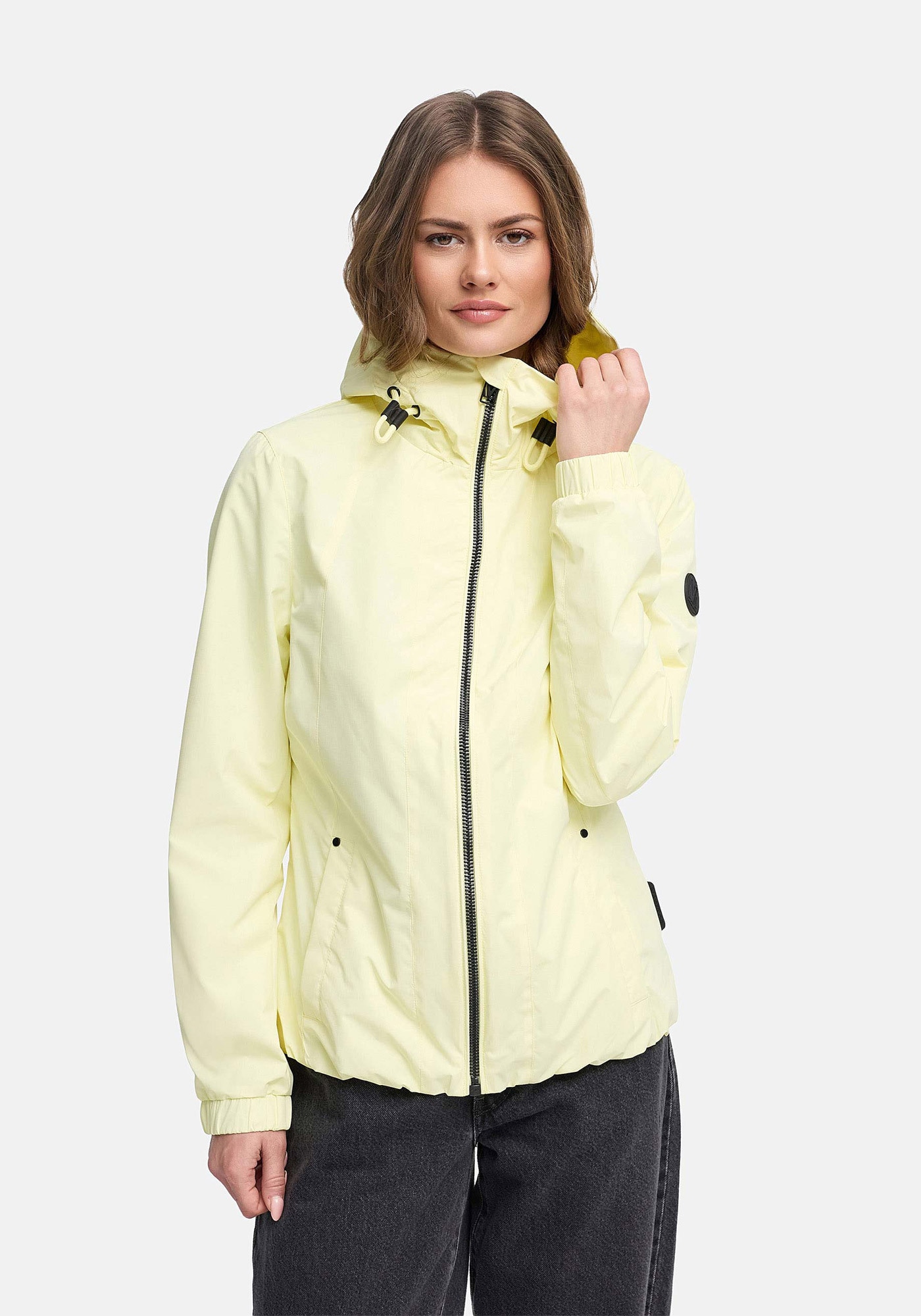 Marikoo "Yoshikoo" Sportliche Funktionsjacke mit Kapuze und hochschließendem Kragen