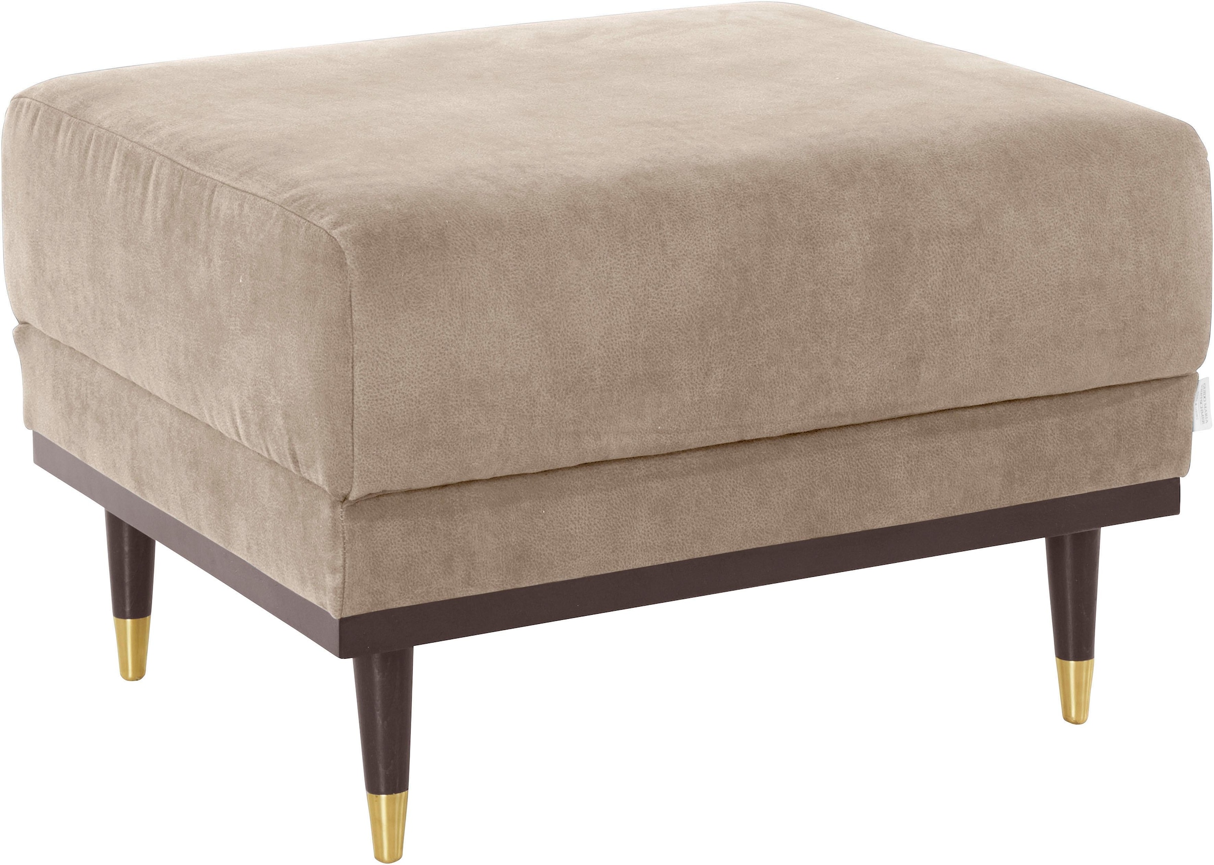 Home affaire Hocker "Chamby", mit Holzrahmen unten günstig online kaufen