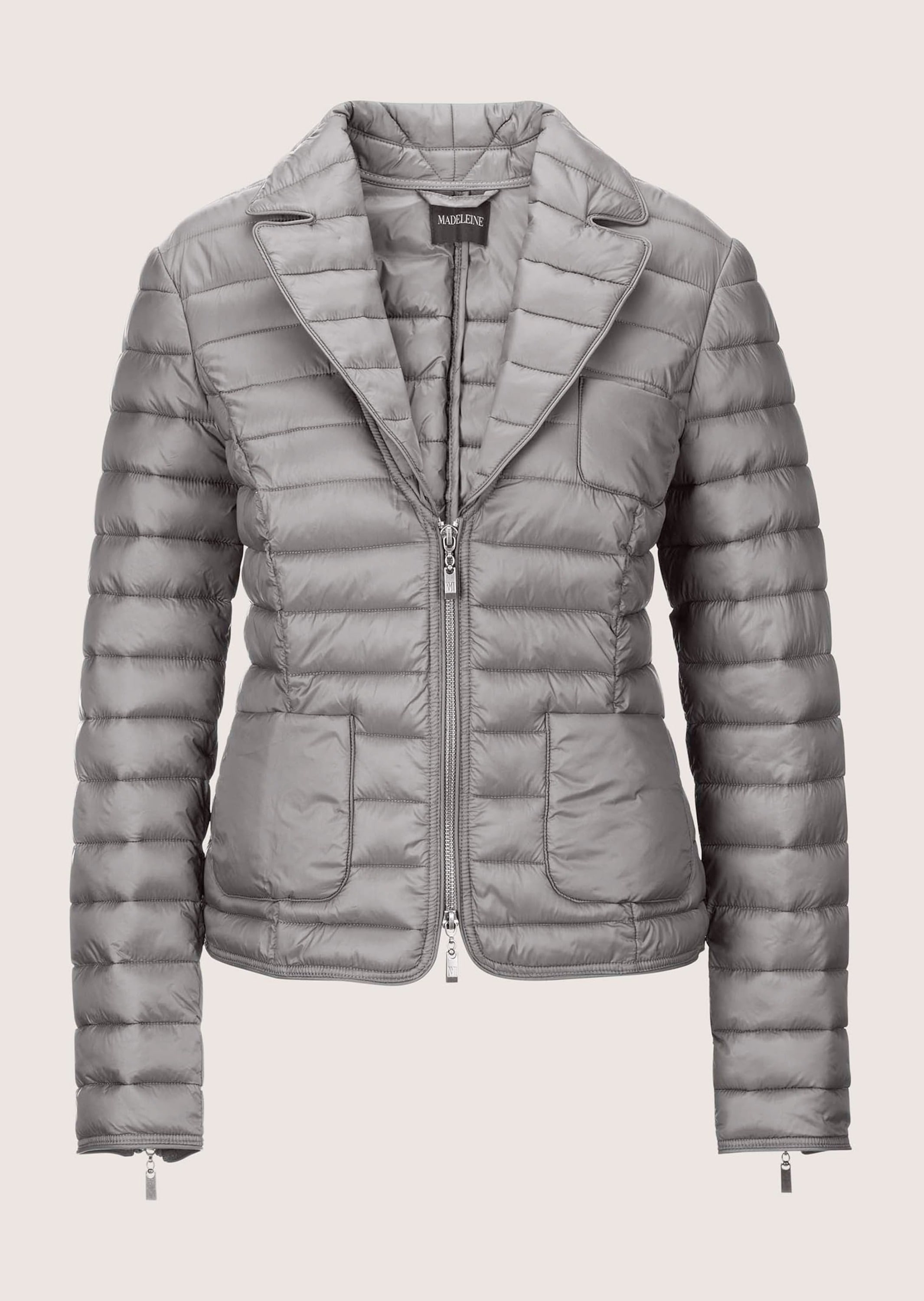 MADELEINE Steppjacke "Steppjacke Wattierte Damenjacke mit sportivem Touch" Zweiwege-Reissverschluß
