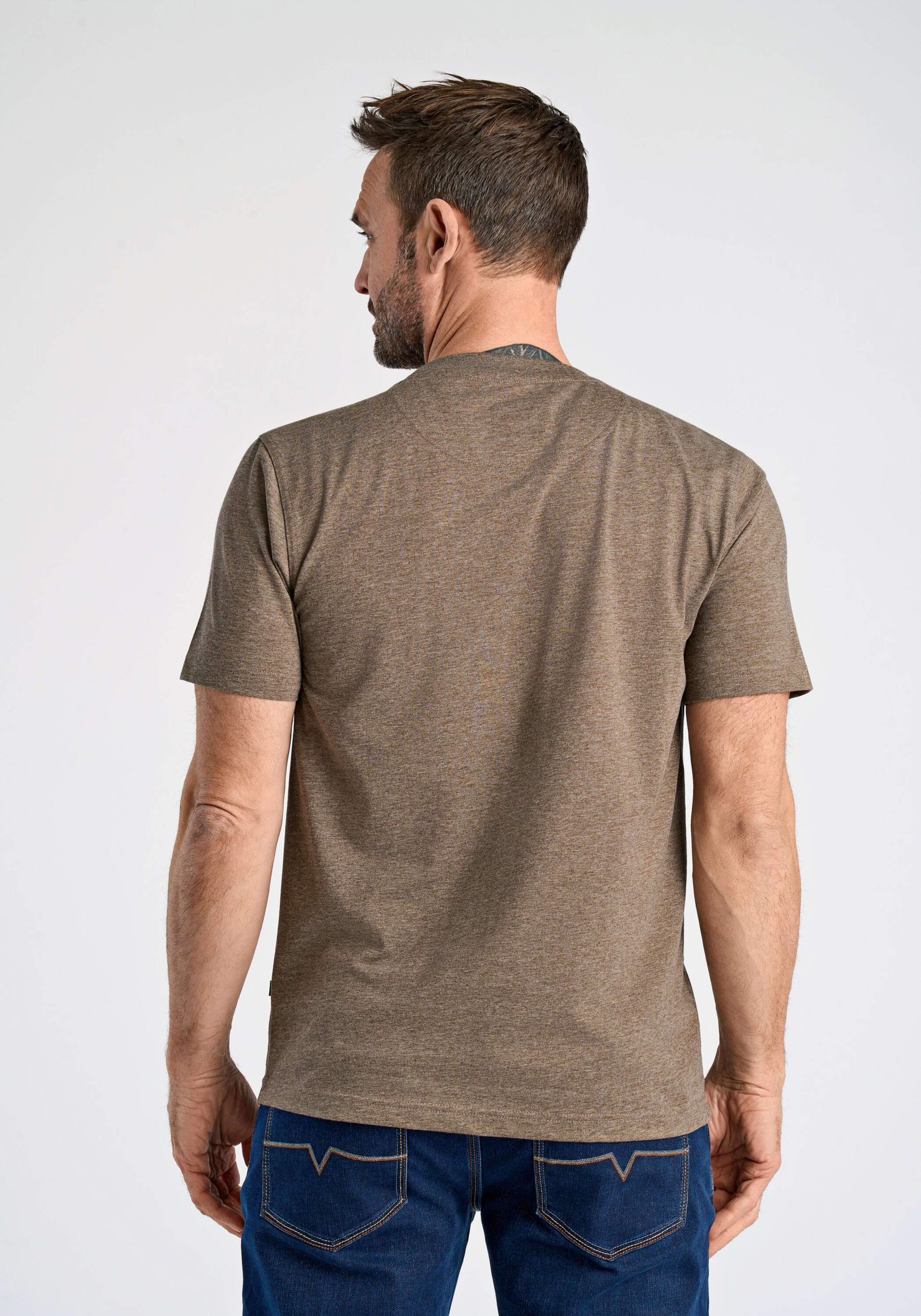 BISON T-Shirt "T-Shirt Comfort Fit" günstig online kaufen