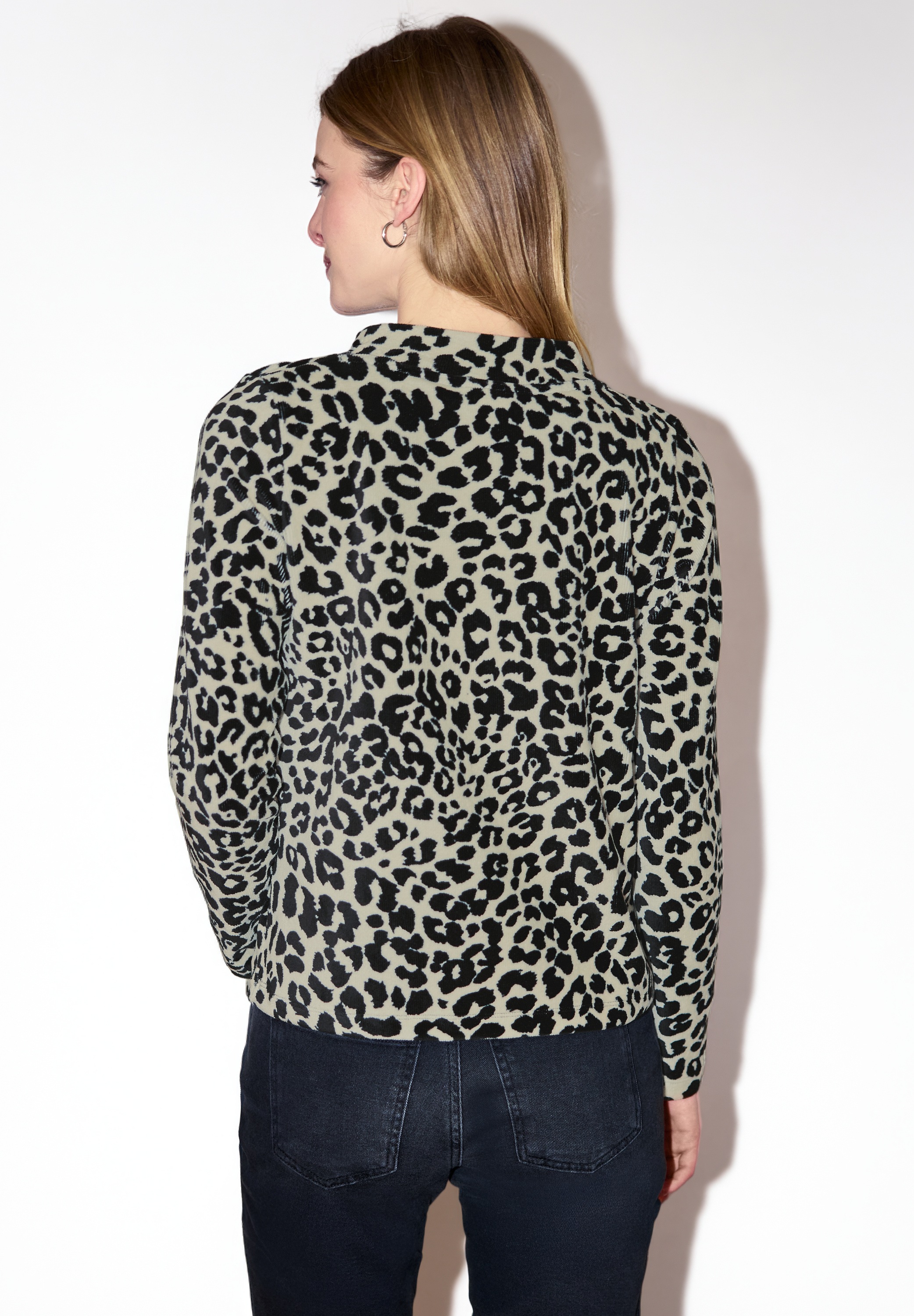 STREET ONE STUDIO Langarmshirt im Leo Design günstig online kaufen