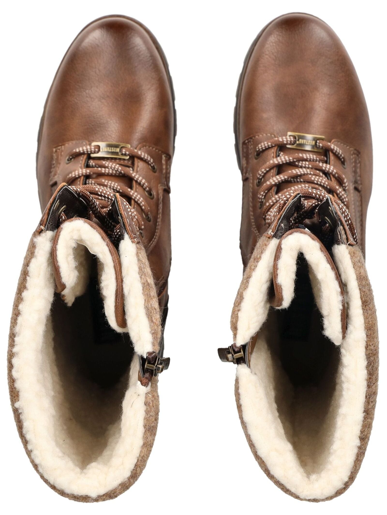 Mustang Shoes Schnürstiefel »Mustang Shoes Stiefel Lederimitat/Textil«