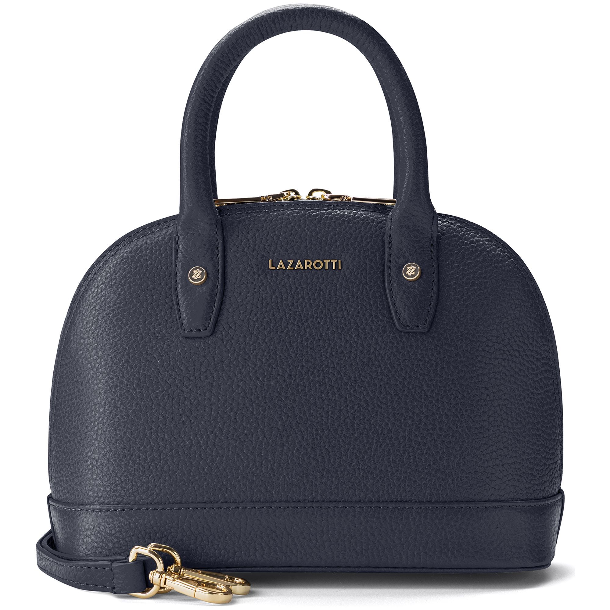 Lazarotti "Bologna Leather Handtasche Crossbody Leder 24 cm"
