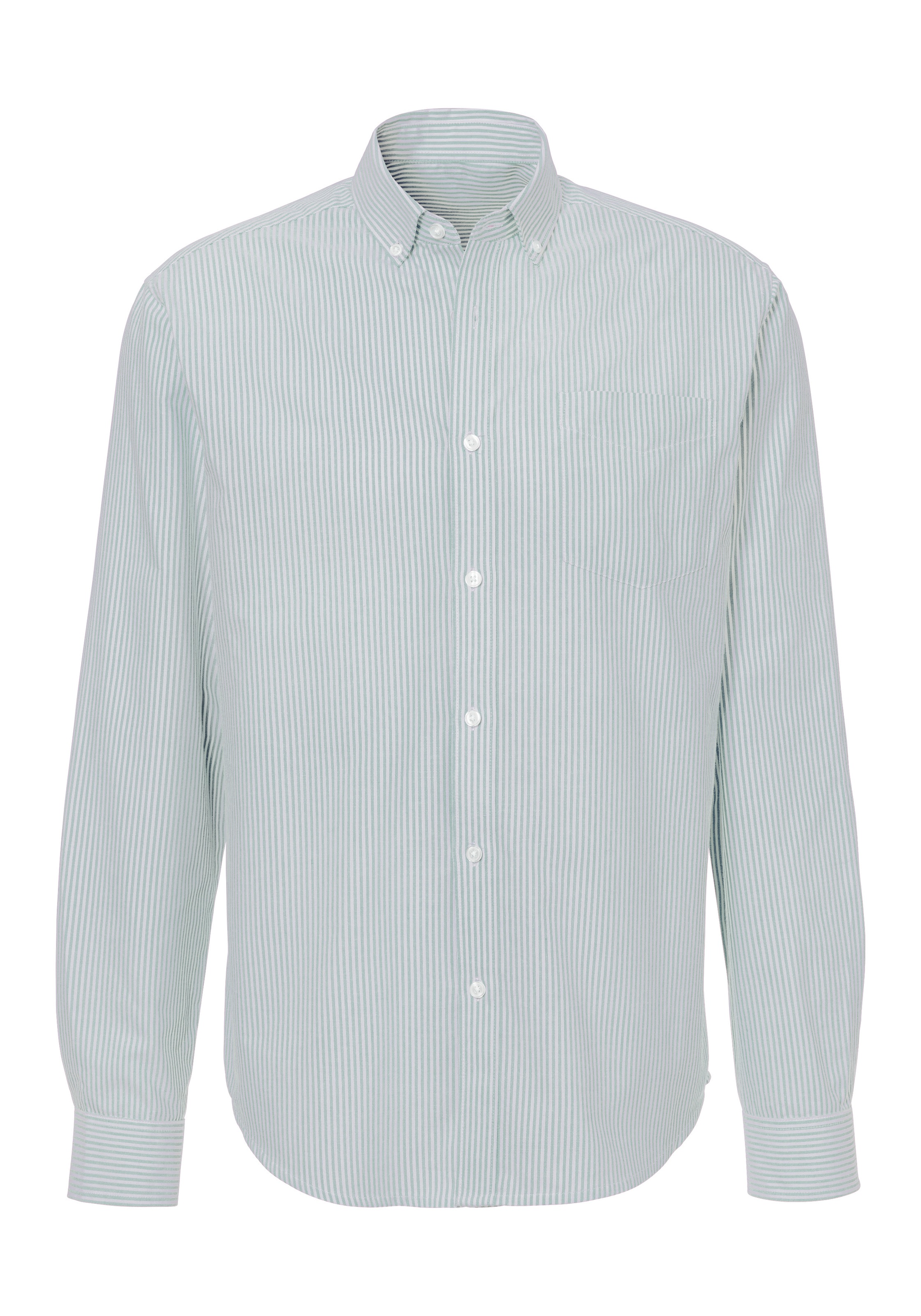 H.I.S Langarmhemd "Regular-fit" Oxfordhemd langarm mit Button-down-Kragen a günstig online kaufen