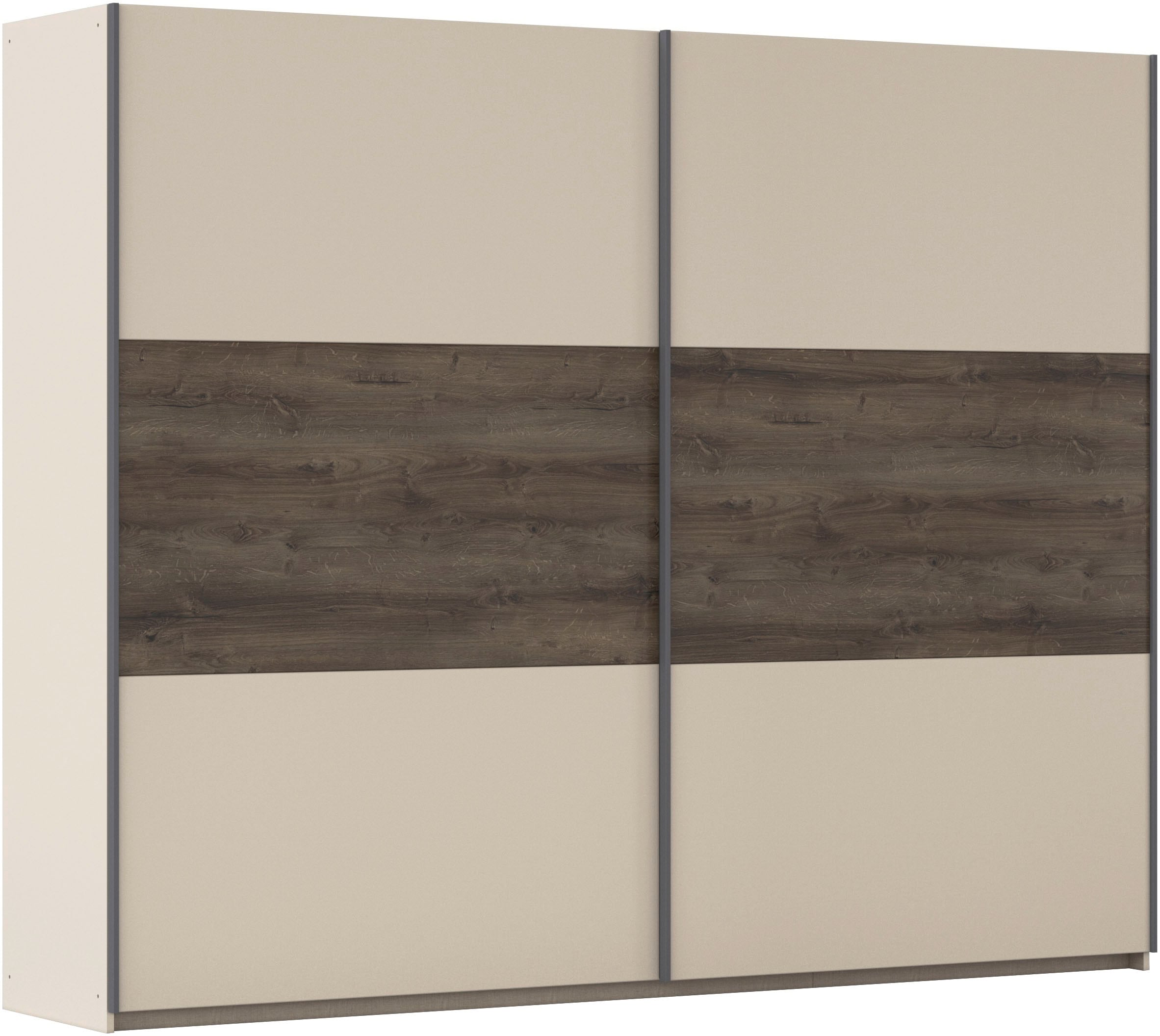 rauch "Kleiderschrank Schrank Garderobe Schlafzimmerschrank SAJO" in 2 Breiten (218, 261 cm) optional mit Spiegel MADE IN GERMANY