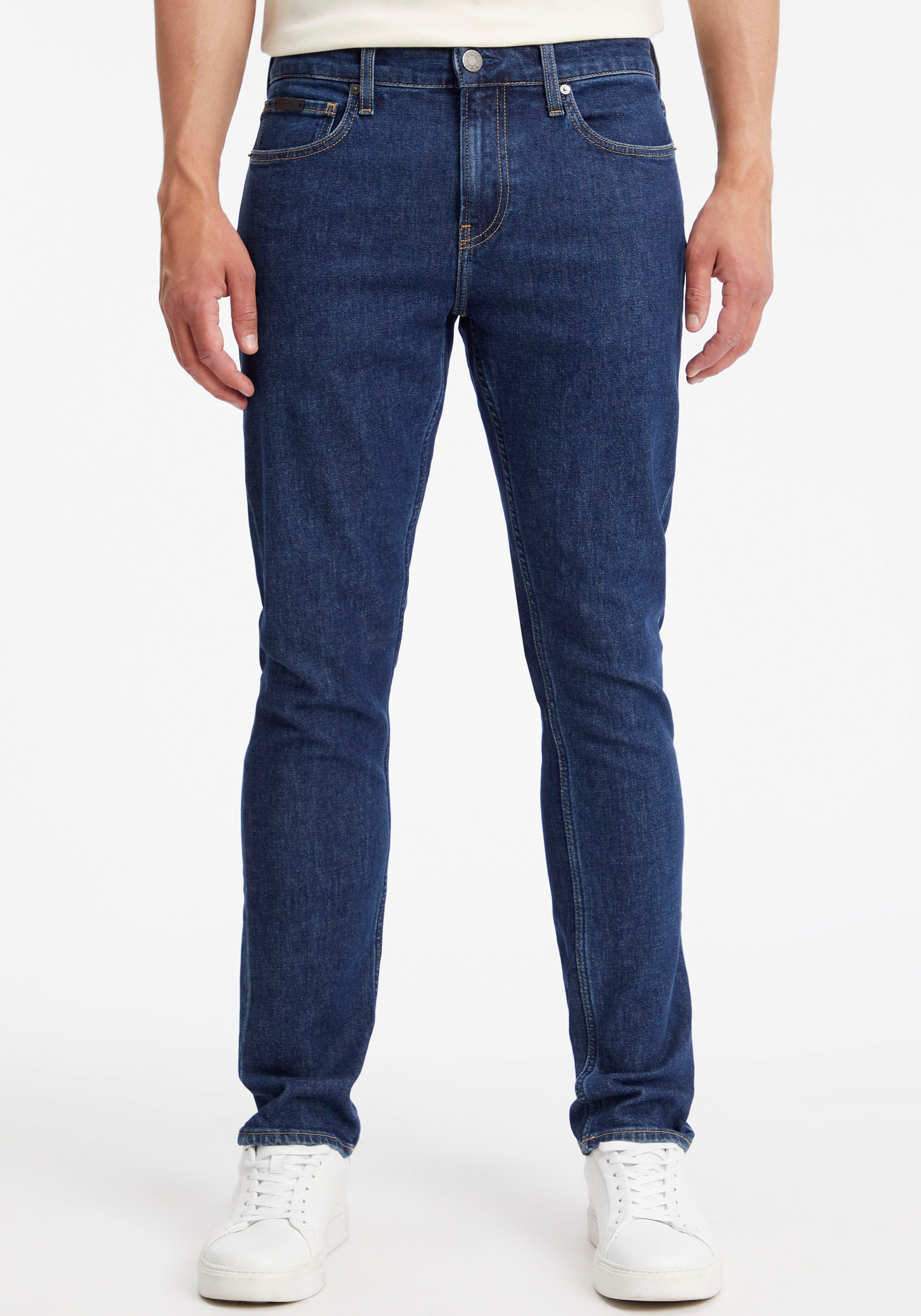 Black Friday Calvin Klein Slim-fit-Jeans 5-Pocket-Style »SLIM FIT im BLUE«, BAUR DARK 