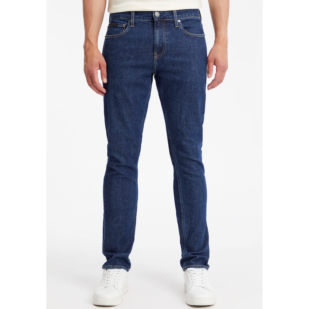 Calvin Klein Slim-fit-Jeans »SLIM FIT DARK BLUE« im 5-Pocket-Style