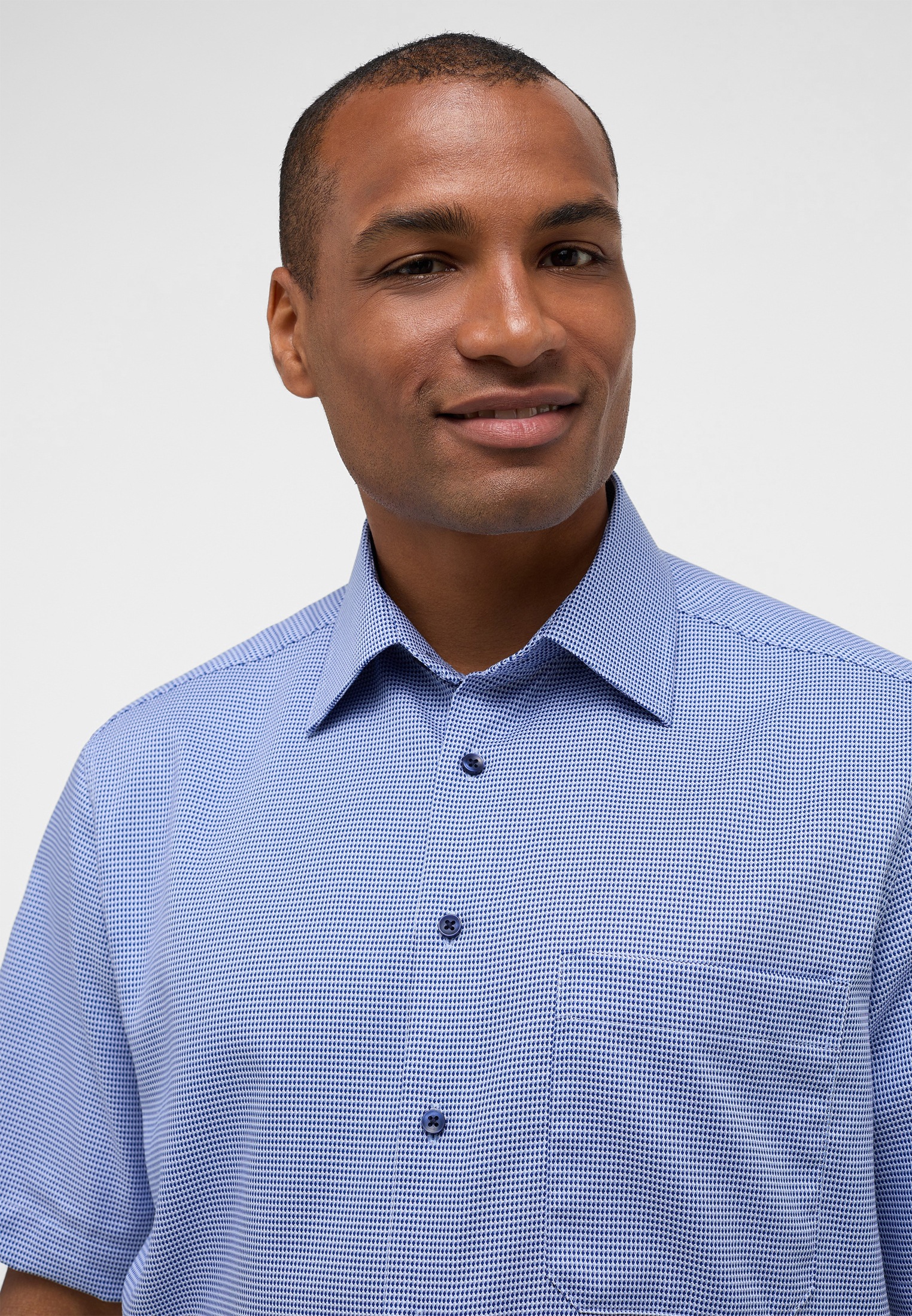 Thumbnail - Eterna Kurzarmhemd "COMFORT FIT"