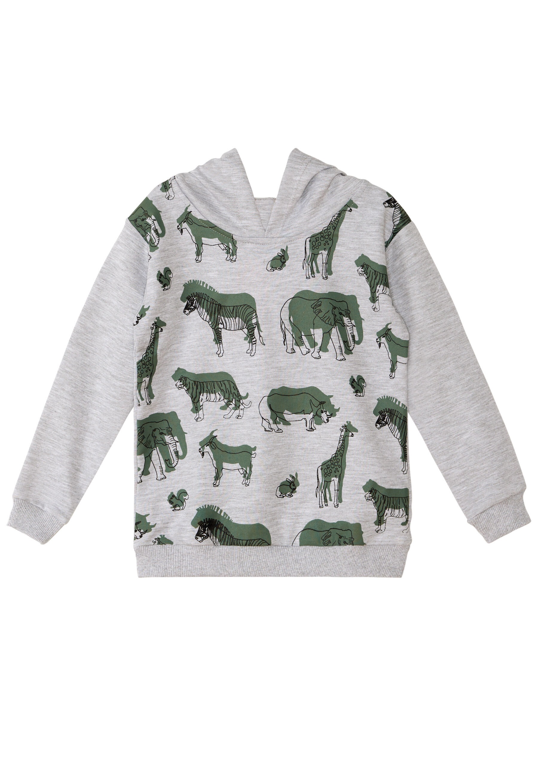 Denokids Hausanzug »LMG Animals«, (2 tlg.), mit Kapuze
