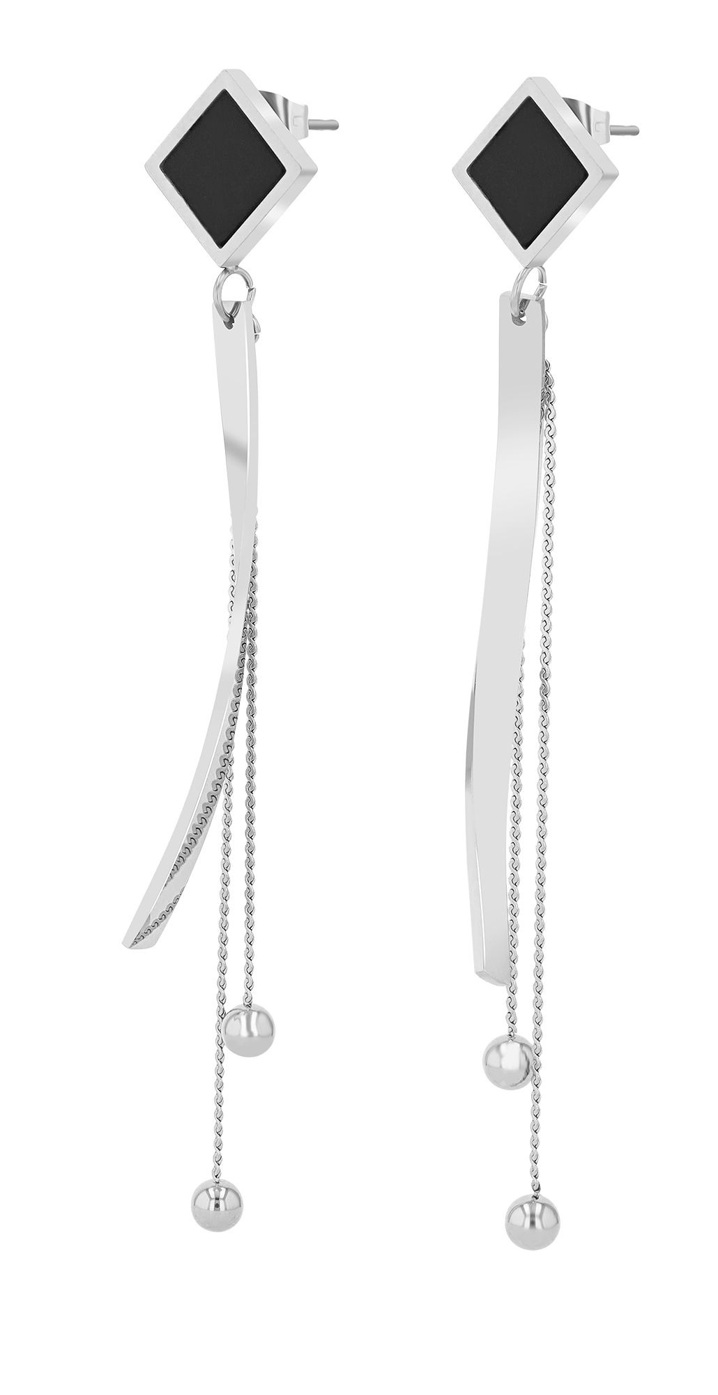 Adelia´s Paar Ohrhänger »Damen Ohrringe – Ohrstecker aus Edelstahl« Ideal als Geschenk – dezent und elegant