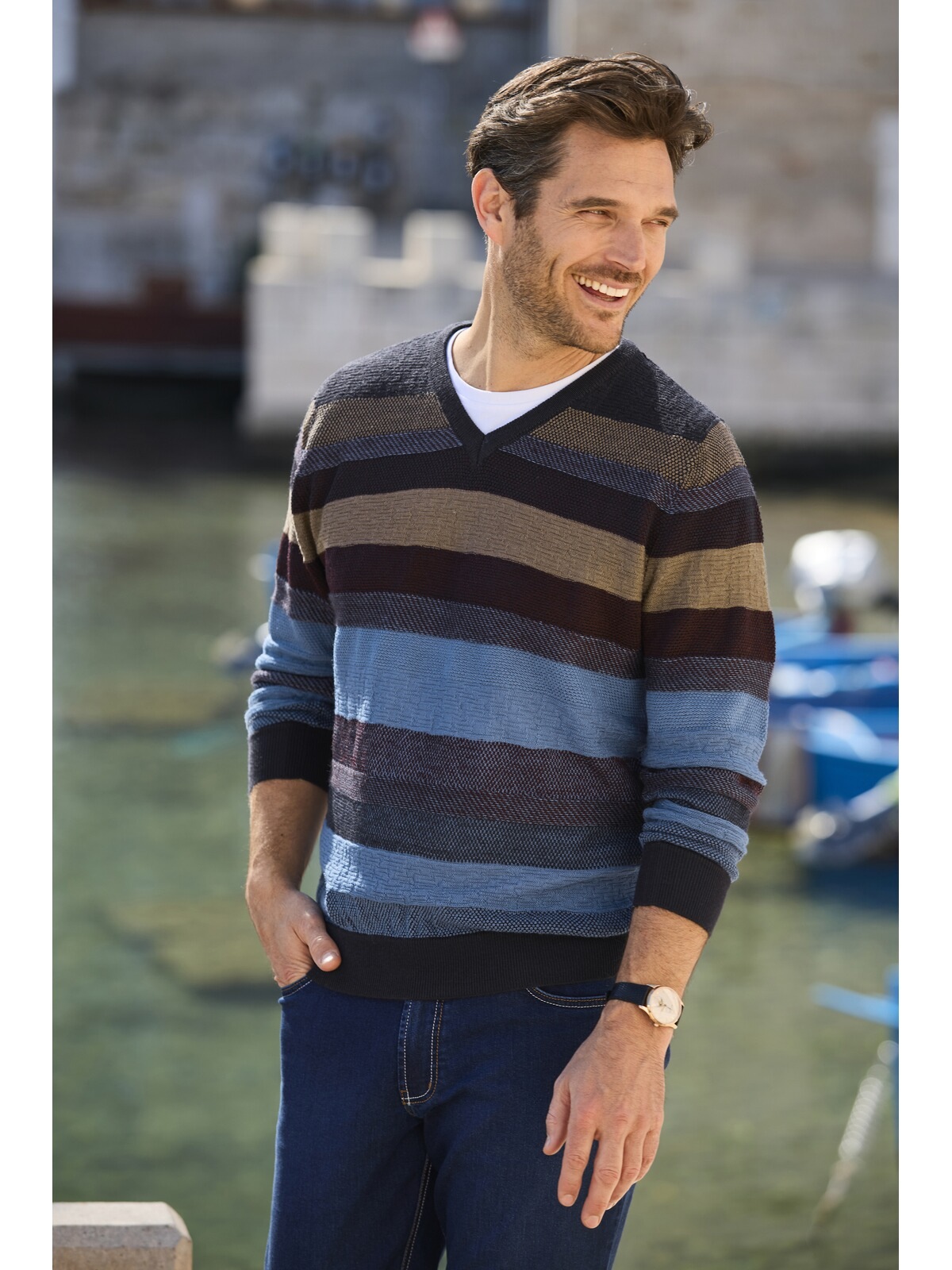 Thumbnail - Babista V-Ausschnitt-Pullover "Pullover SOLEMARLI" 1 Stk.