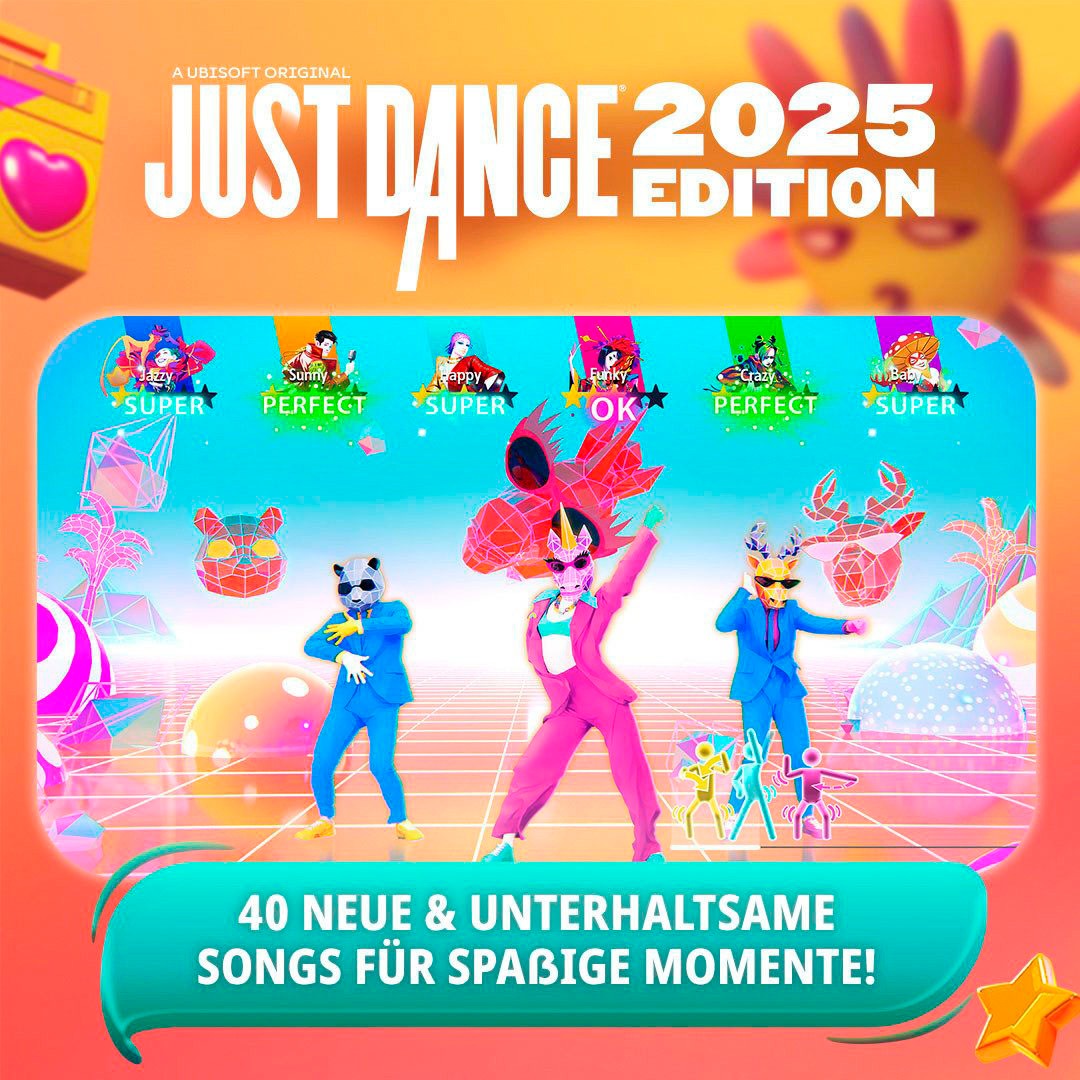 UBISOFT Spielesoftware »NSW Just Dance 2025 Limited Edition + Bluetooth Concert Lautsprecher«, Nintendo Switch