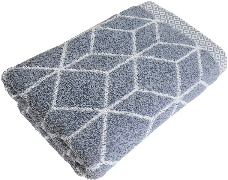 framsohn frottier Duschtuch "Design Jacquard Prisma Badetuch" mehrfarbig ge günstig online kaufen