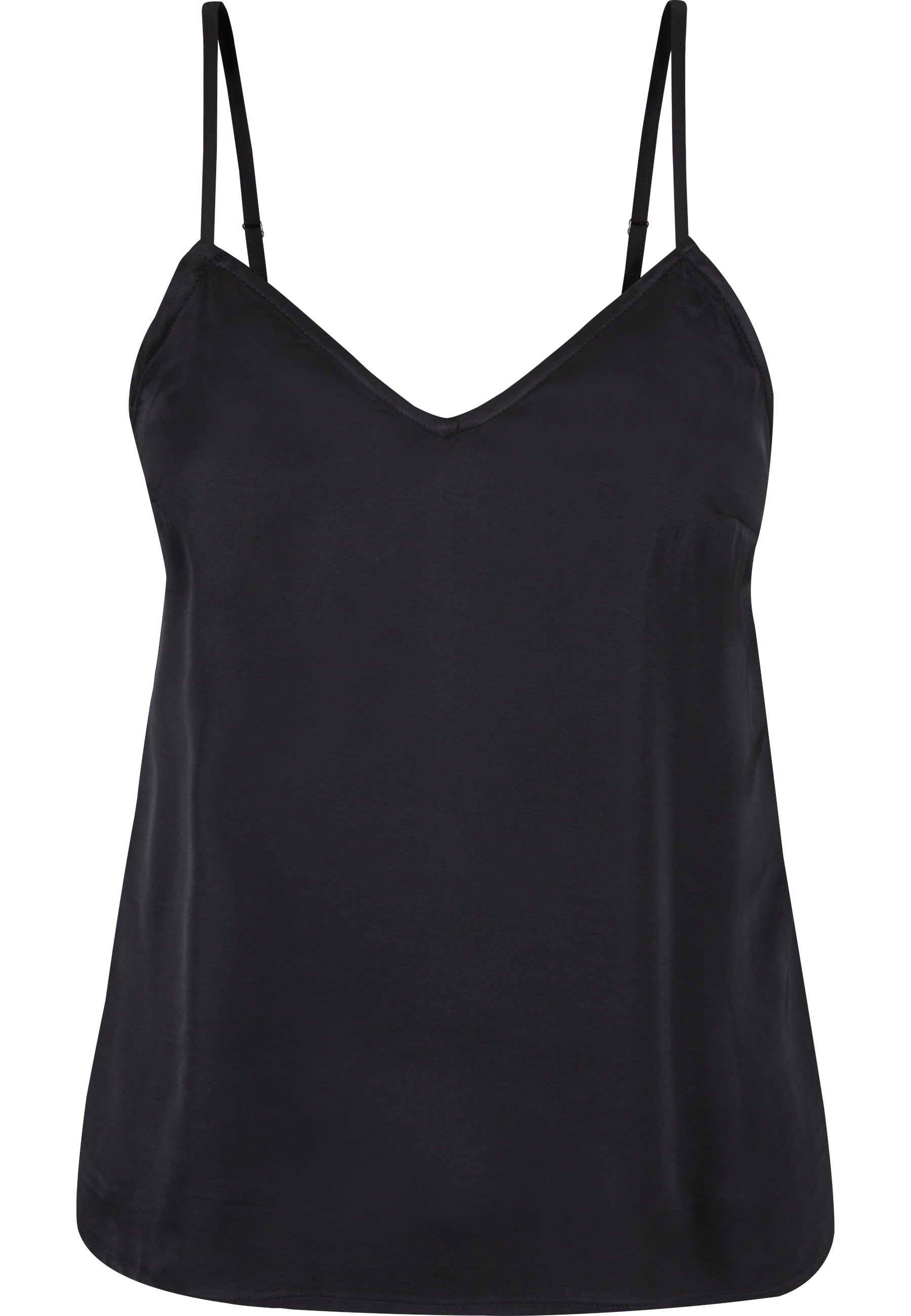URBAN CLASSICS Tanktop »Urban Classics Damen Ladies Viscose Satin Slip Top«