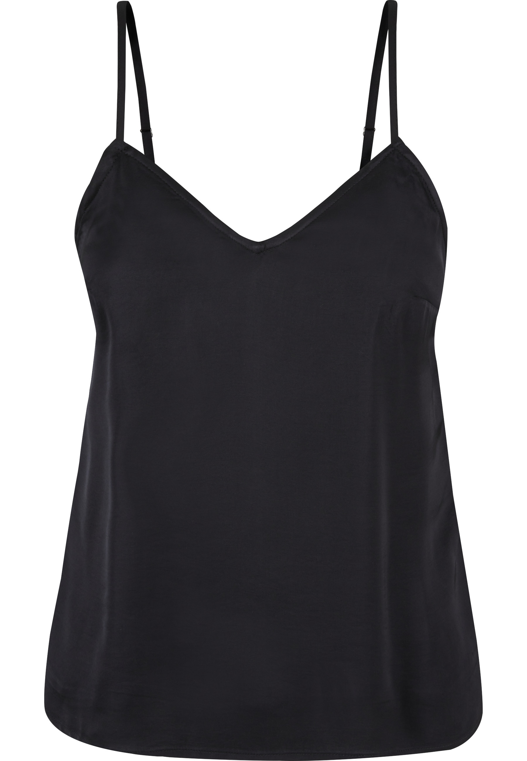 URBAN CLASSICS Tanktop "Urban Classics Damen Ladies Viscose Satin Slip Top" günstig online kaufen