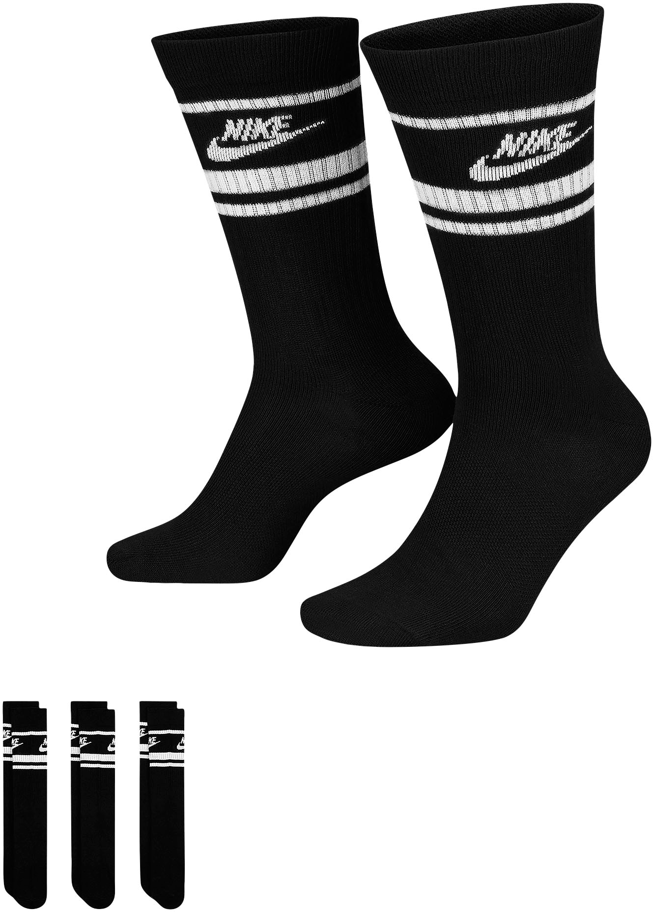 Nike Sportswear Sportsocken "EVERYDAY ESSENTIAL CREW SOCKS (3 PA" Packung, günstig online kaufen
