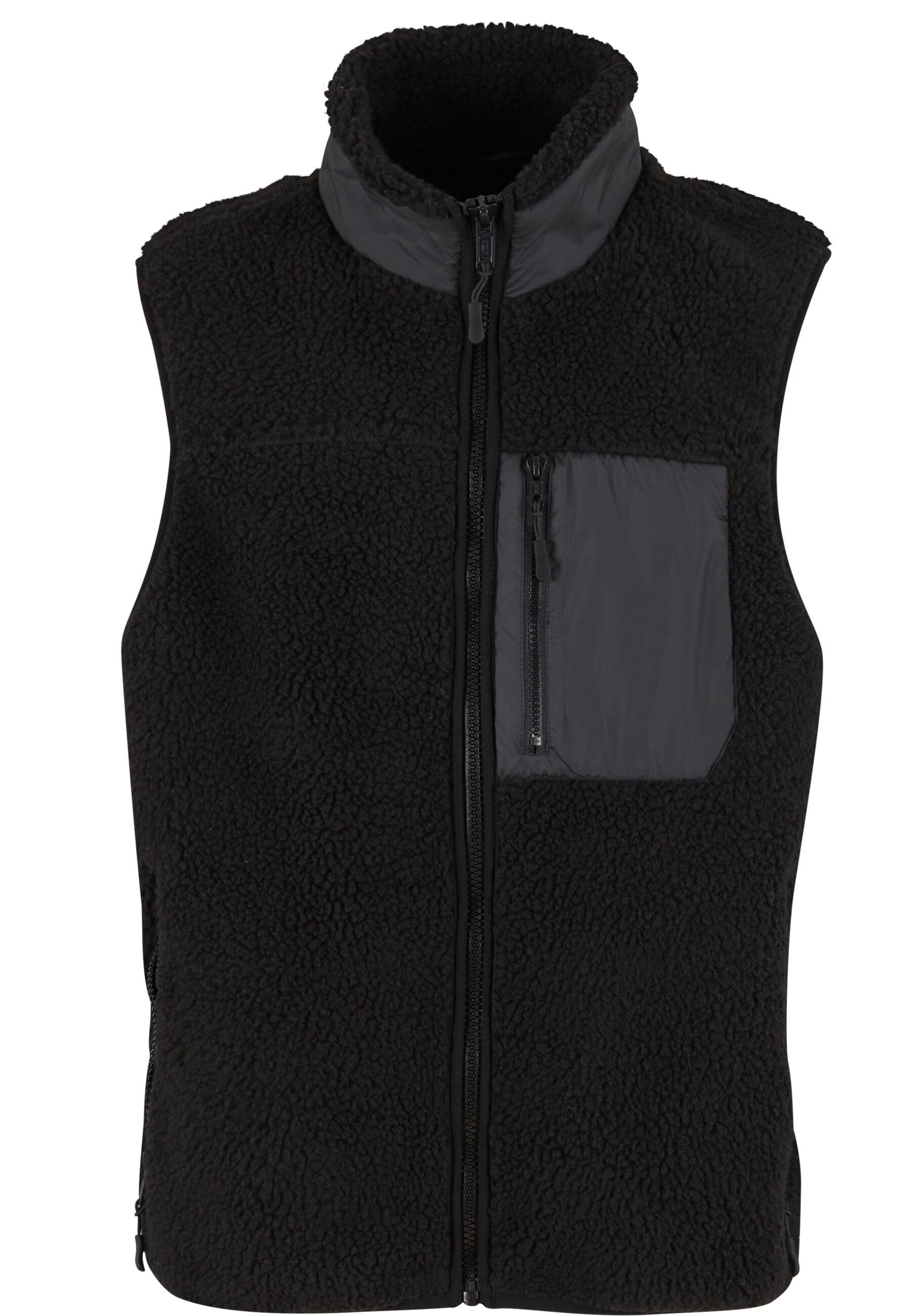 URBAN CLASSICS Steppweste "Urban Classics Sherpa Vest" 1 Stk. tlg. günstig online kaufen