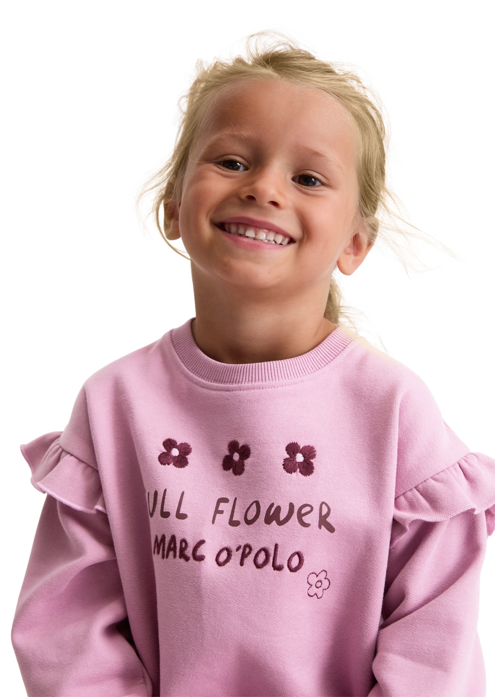 Thumbnail - Marc OPolo Sweatshirt "mit Rüschen-Details"