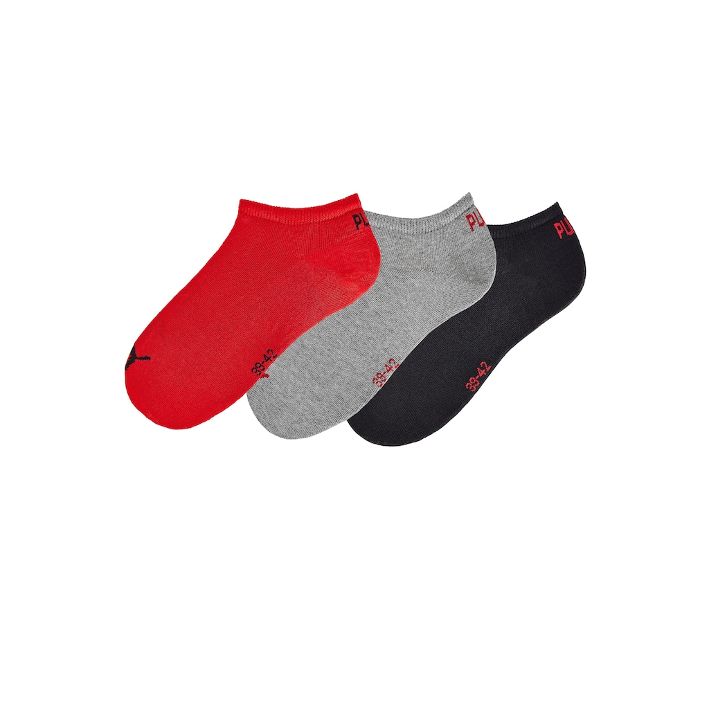 PUMA Sneakersocken, (3 Paar)