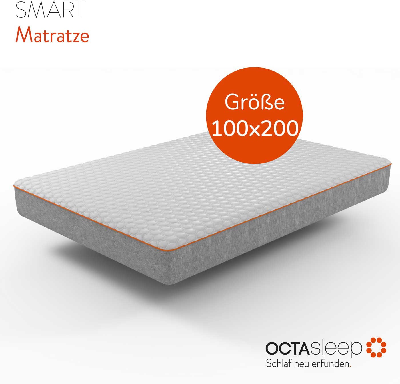 OCTAsleep Komfortschaummatratze »Octasleep Smart Matress«, 18 cm hoch, (1 St.), Innovative Schaumfedern mit neuartigem Komforterlebnis
