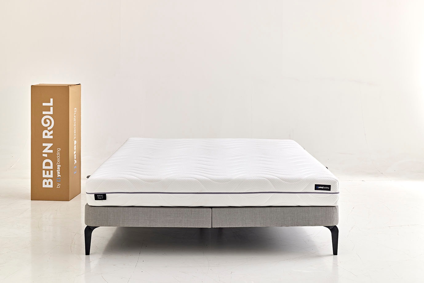 Yatas Bedding Taschenfederkernmatratze "Royal Duo 7 Slim, Matratze 90x200, günstig online kaufen