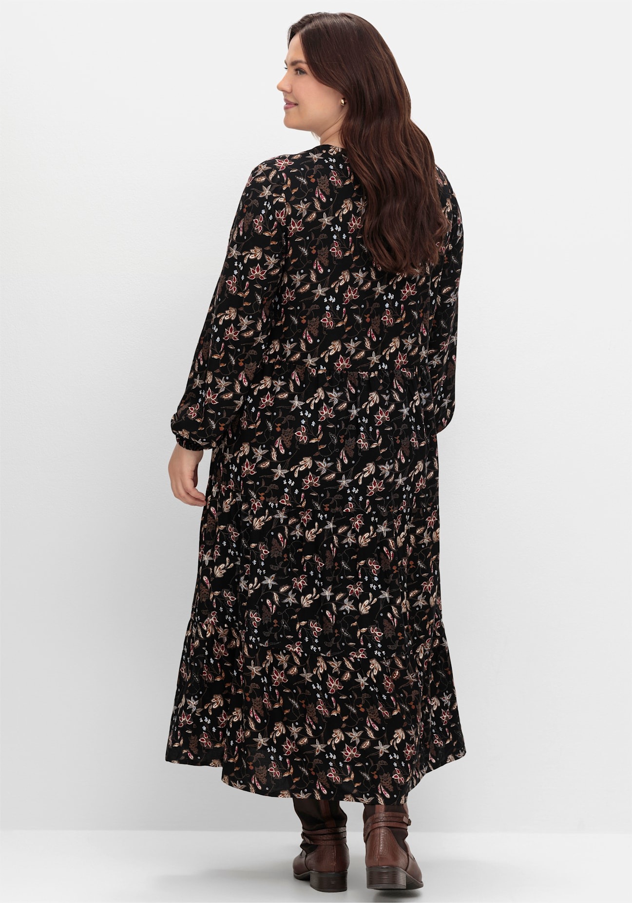 Sheego Maxikleid "Druckkleid" günstig online kaufen