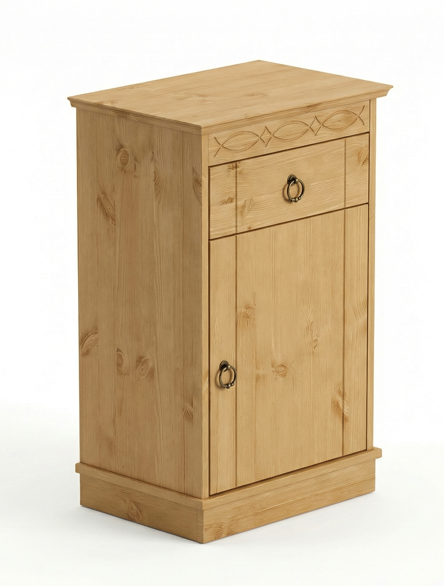 OTTO home Unterschrank "Indra, Badschrank, Badmöbel, Badezimmerschrank" B/T/H: 46/32/73 cm, aus massiver Kiefer, mit Schublade, FSC-zertifiziert
