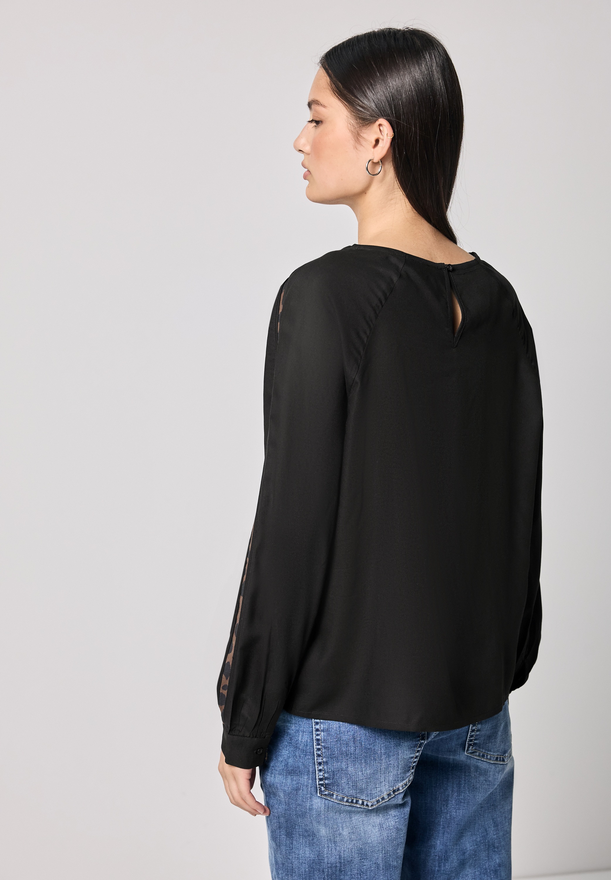 STREET ONE STUDIO Langarmbluse, aus softer Viskose günstig online kaufen