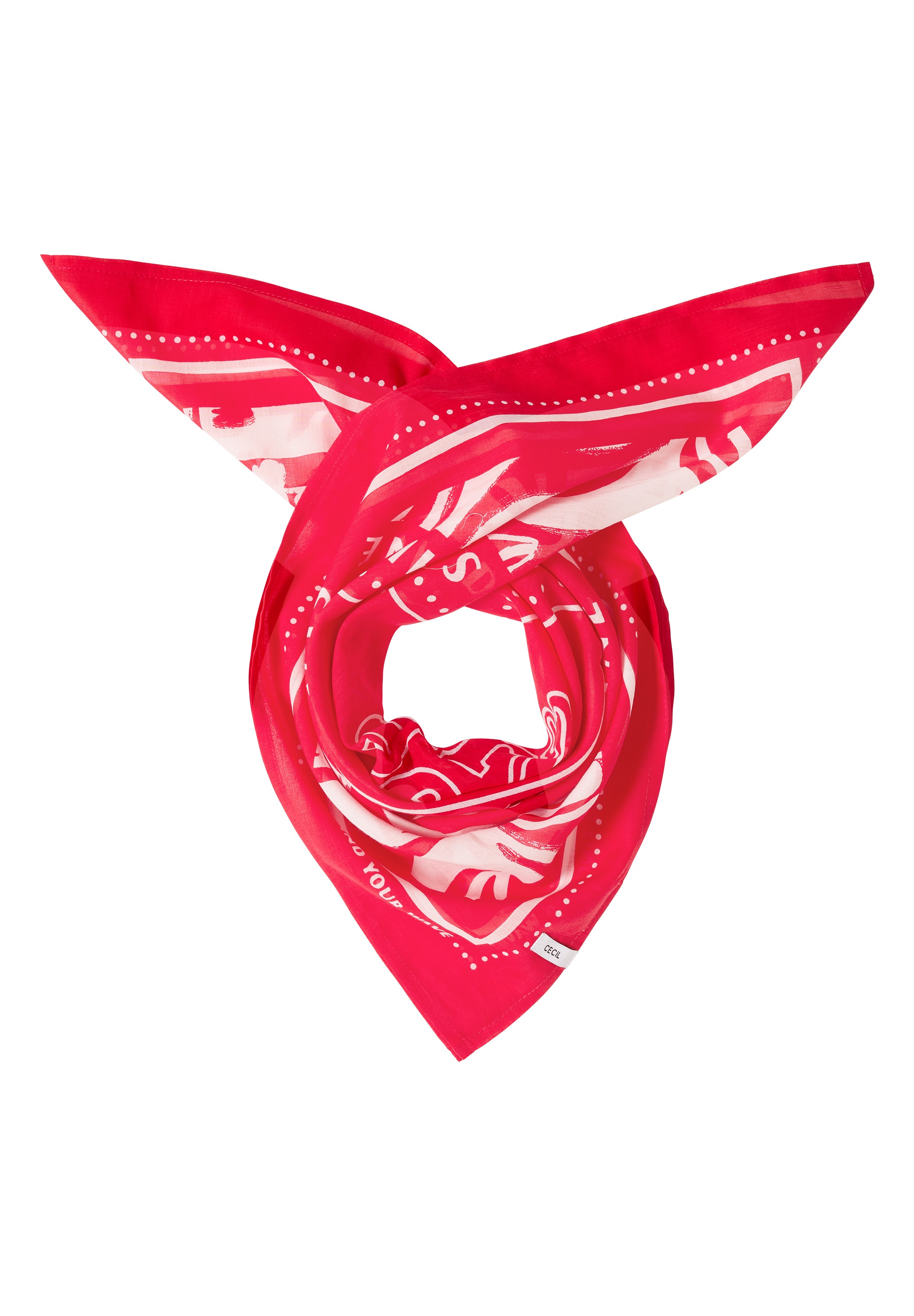 Cecil Halstuch mit Wordingprint günstig online kaufen