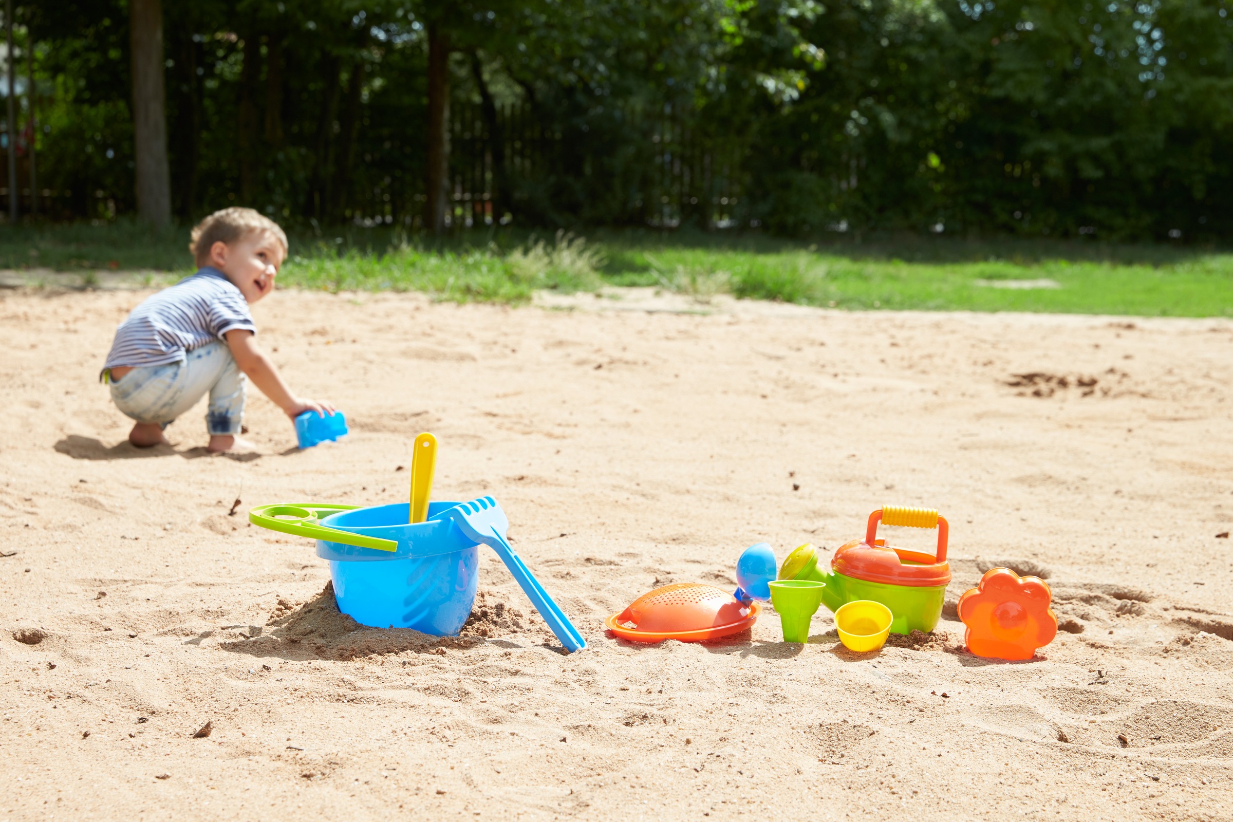 Lena® Sandform-Set »Sandset bunt, 10-tlg., Beutel°« Made in Europe