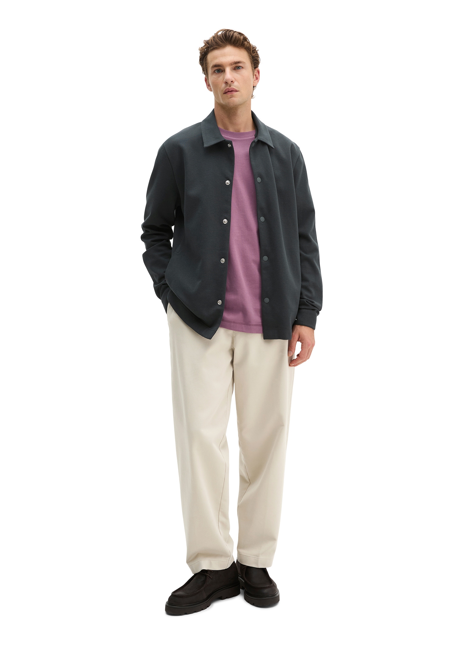 Marc O'Polo Sweatjacke »aus reiner Bio-Baumwolle«