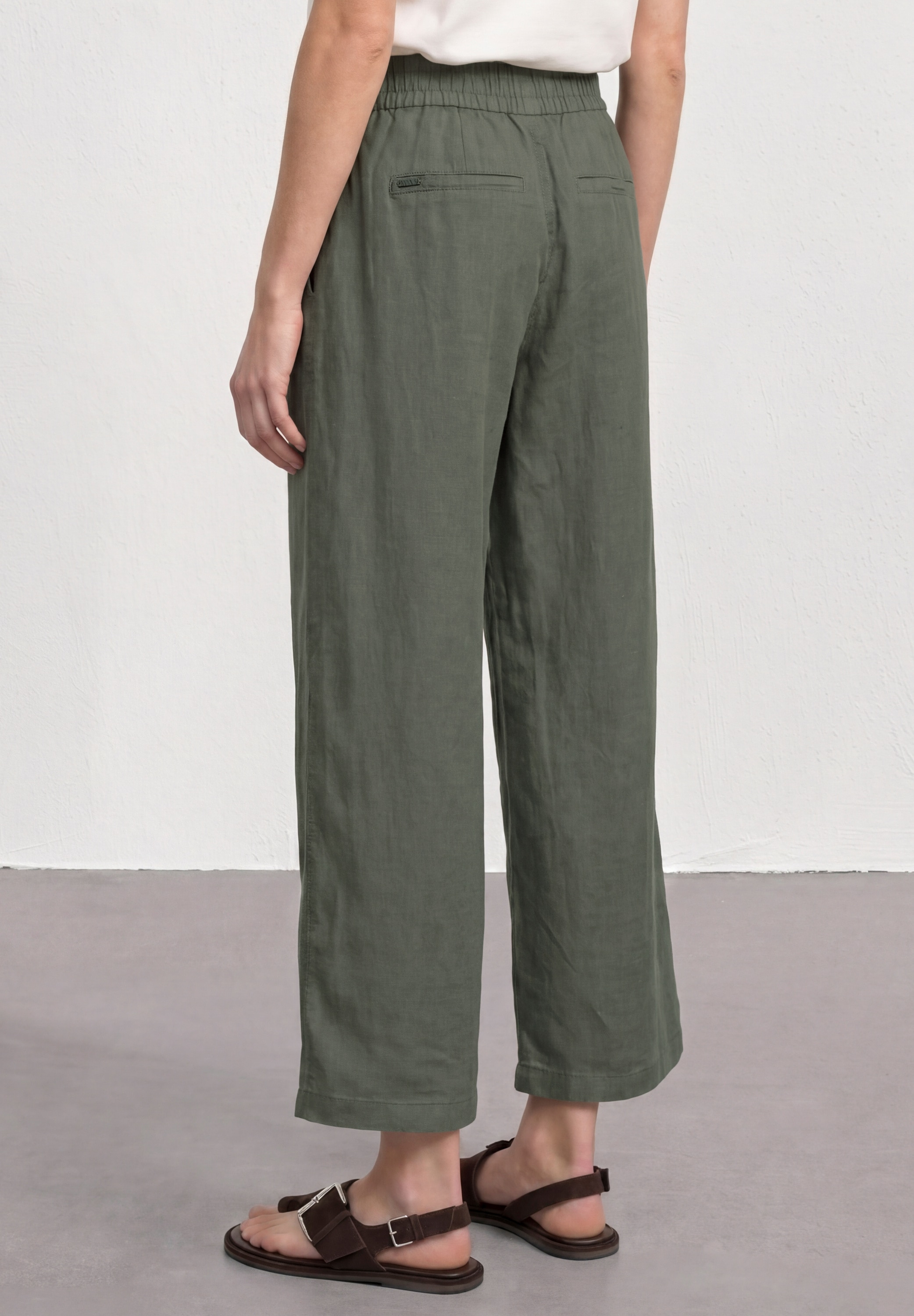 Cecil Stoffhose  mit Wide Legs
