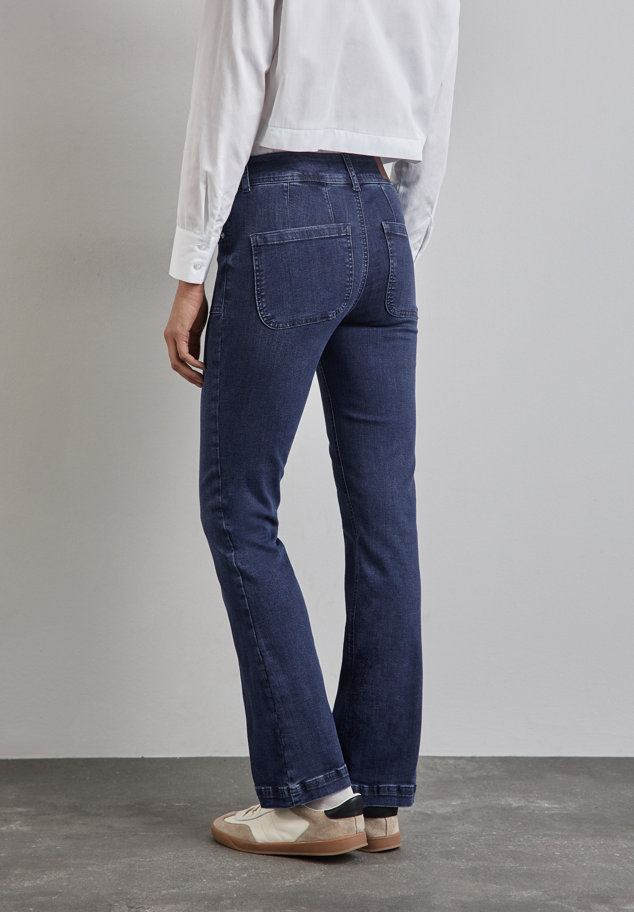 Slim-fit-Jeans, High Waist