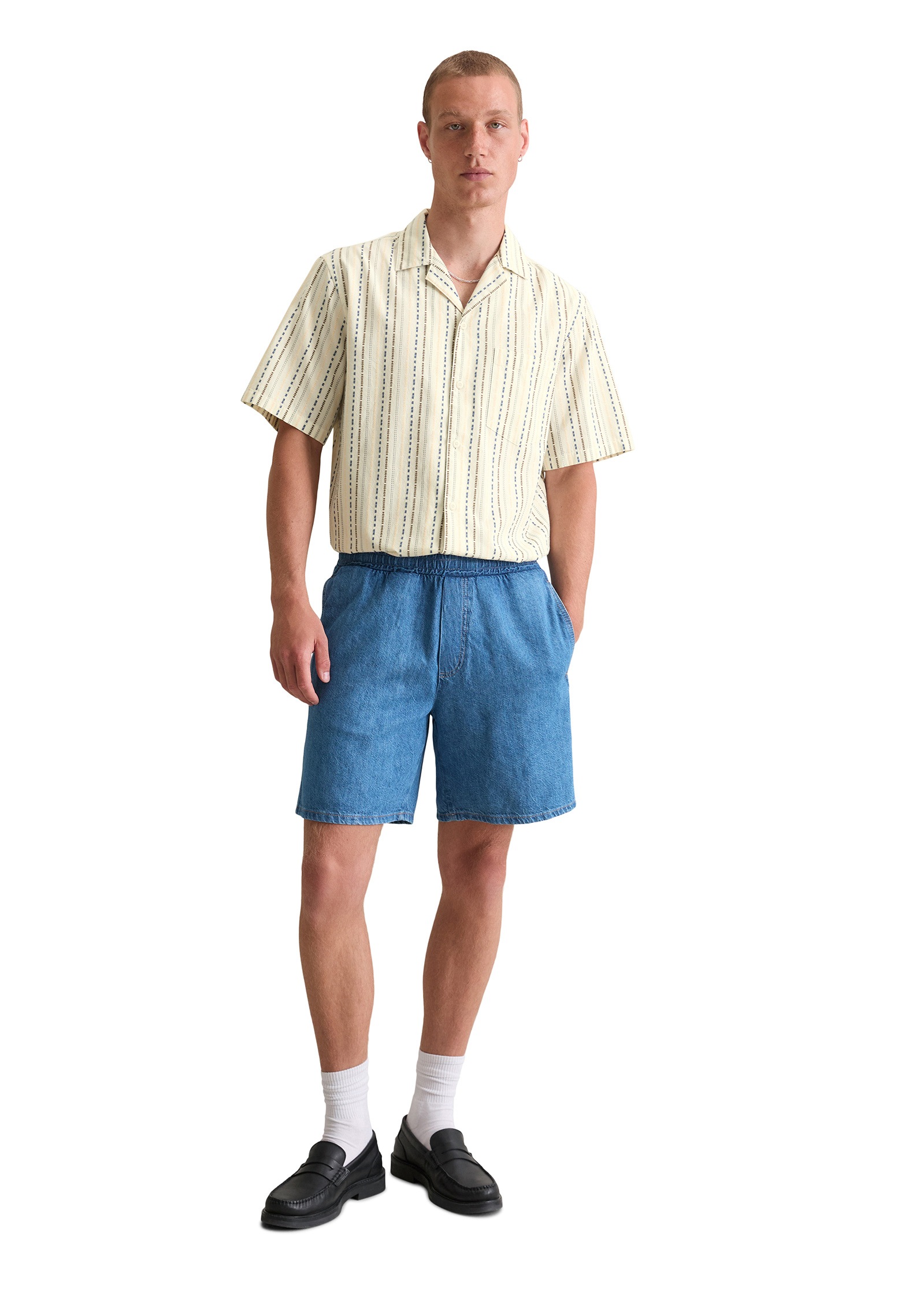 Marc O'Polo DENIM Shorts »aus weichem Bio-Baumwoll-Mix«