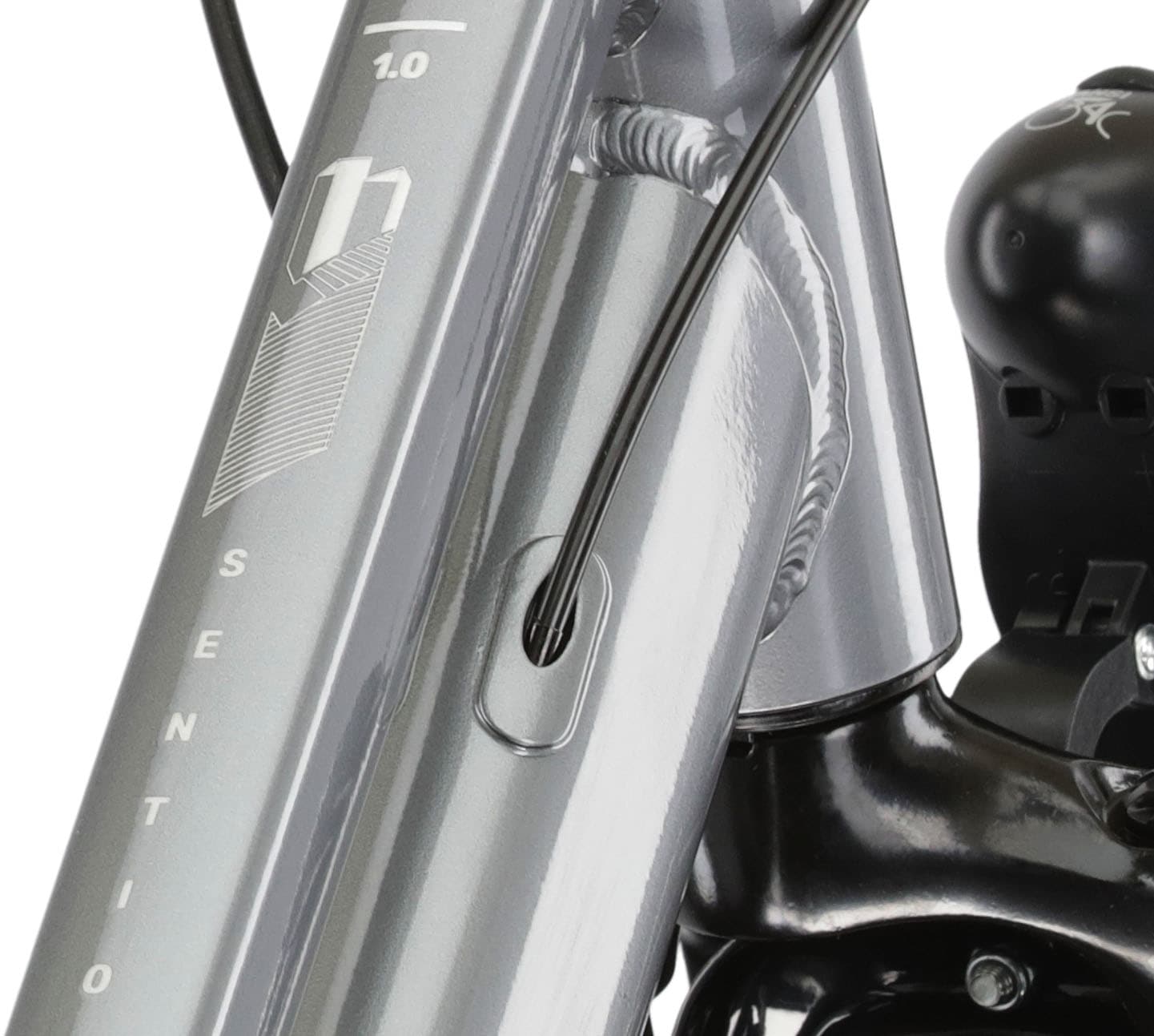 Kross Cityrad »KROSS Citybike Sentio 1.0 grau 6 Gänge«, 6 Gang, Shimano, TOURNEY TZ500 Schaltwerk, Kettenschaltung