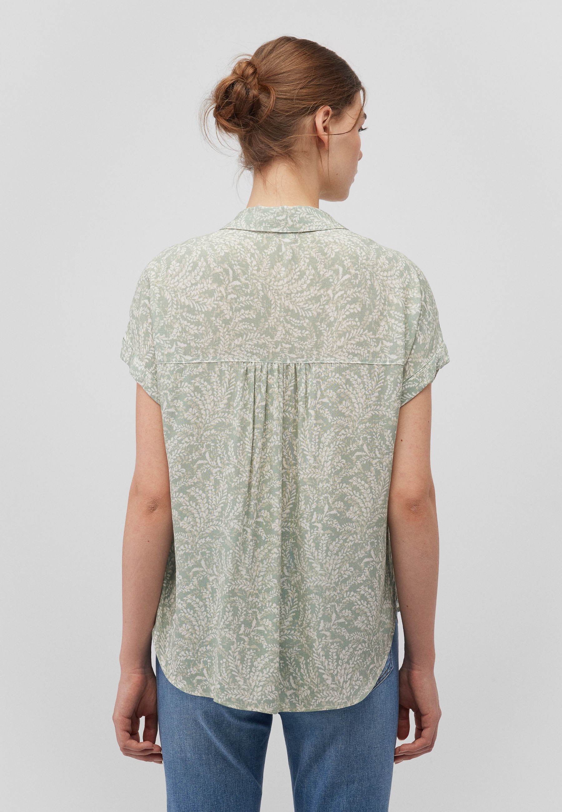 Mavi Klassische Bluse »SHORT SLEEVE SHIRT«, Bluse kurzarm