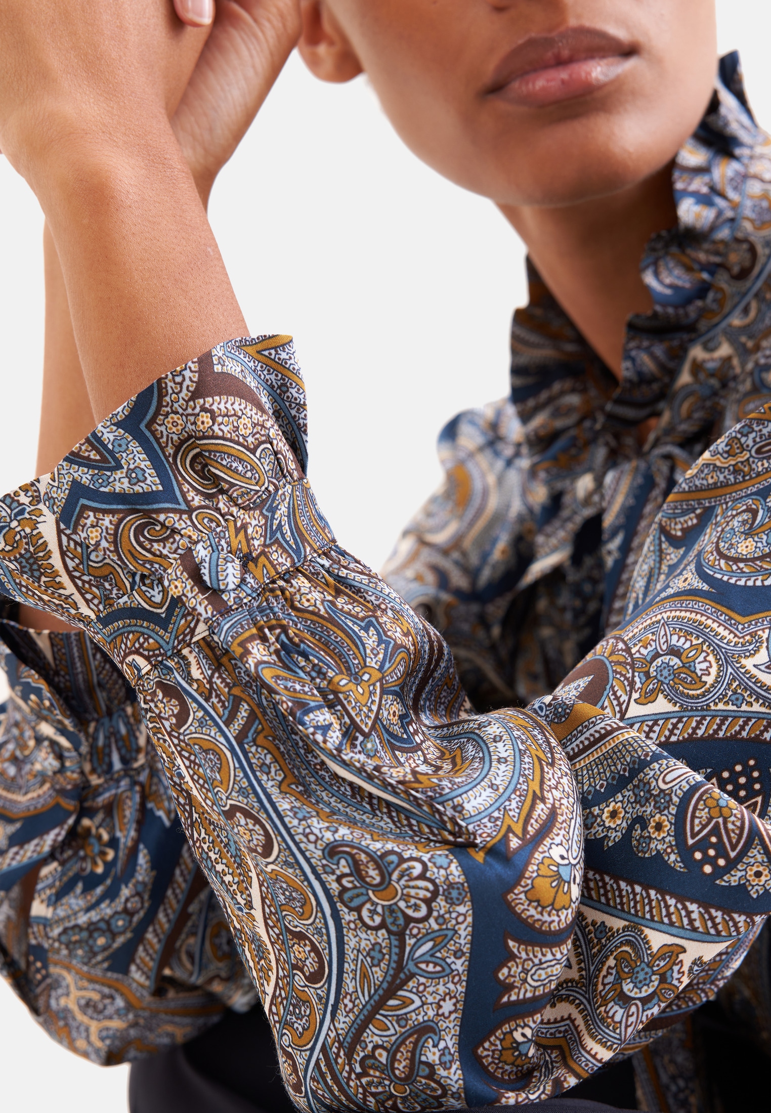 seidensticker Klassische Bluse 1/1 Druck