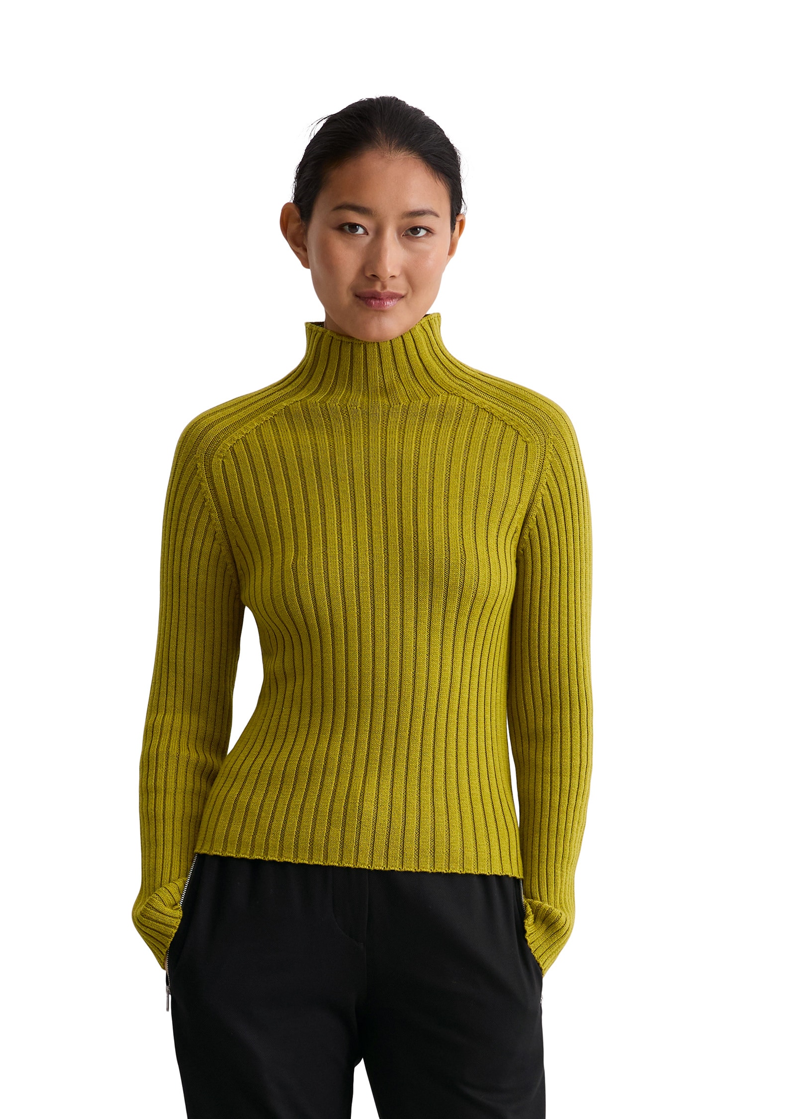 Marc OPolo Stehkragenpullover "aus Heavy Weight Cotton" günstig online kaufen