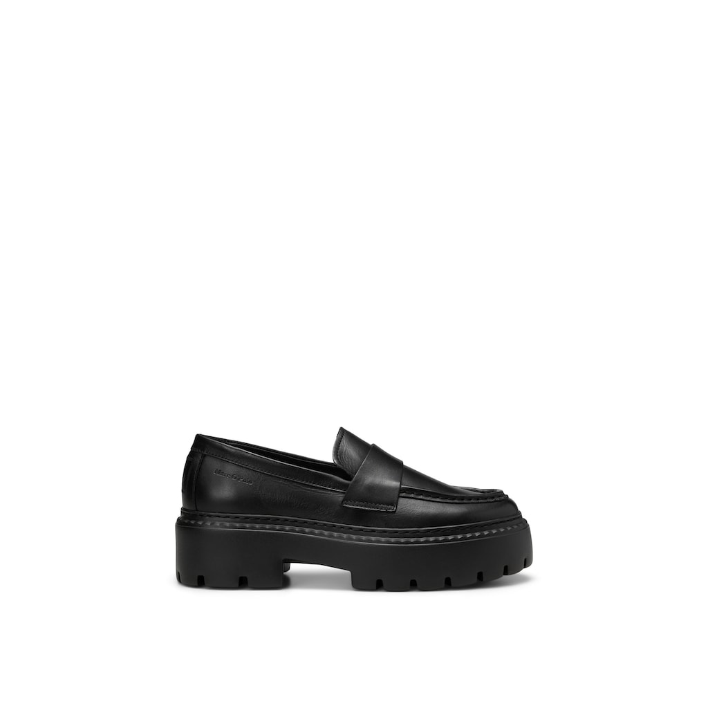 Marc O'Polo Loafer »aus edlem Kalbleder«