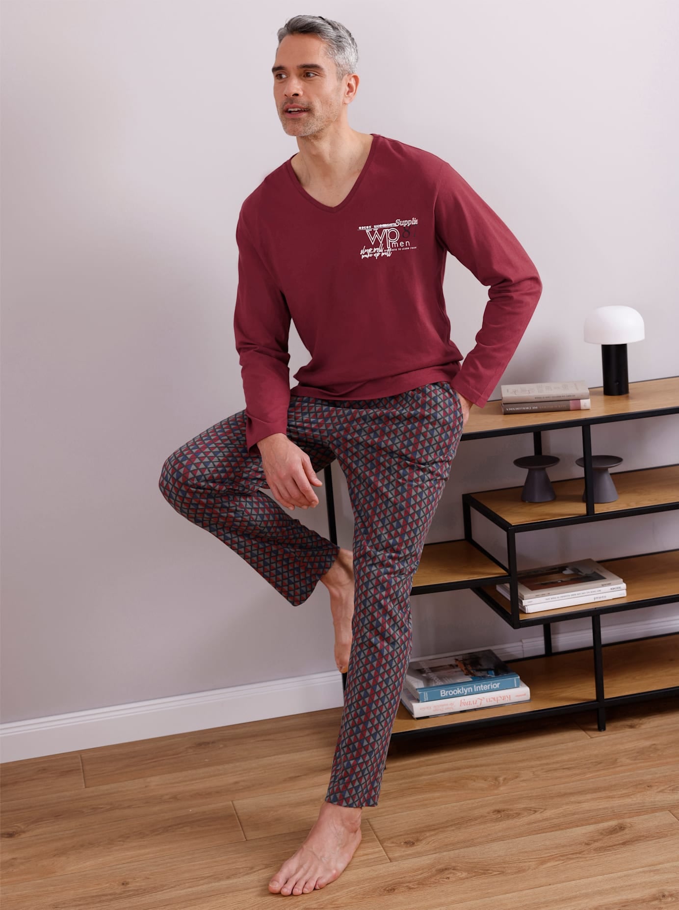 wäschepur Pyjamaoberteil »Schlafanzug-Shirt« 1